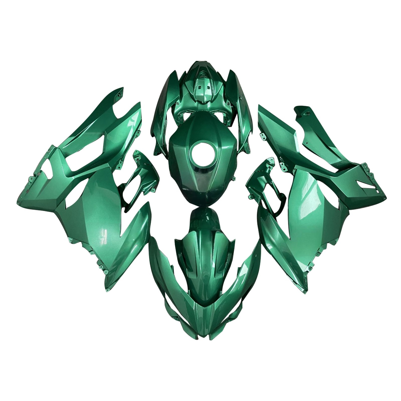 Injekcijski komplet, plastična karoserija ABS za Kawasaki EX400 ninja400 2018-2024