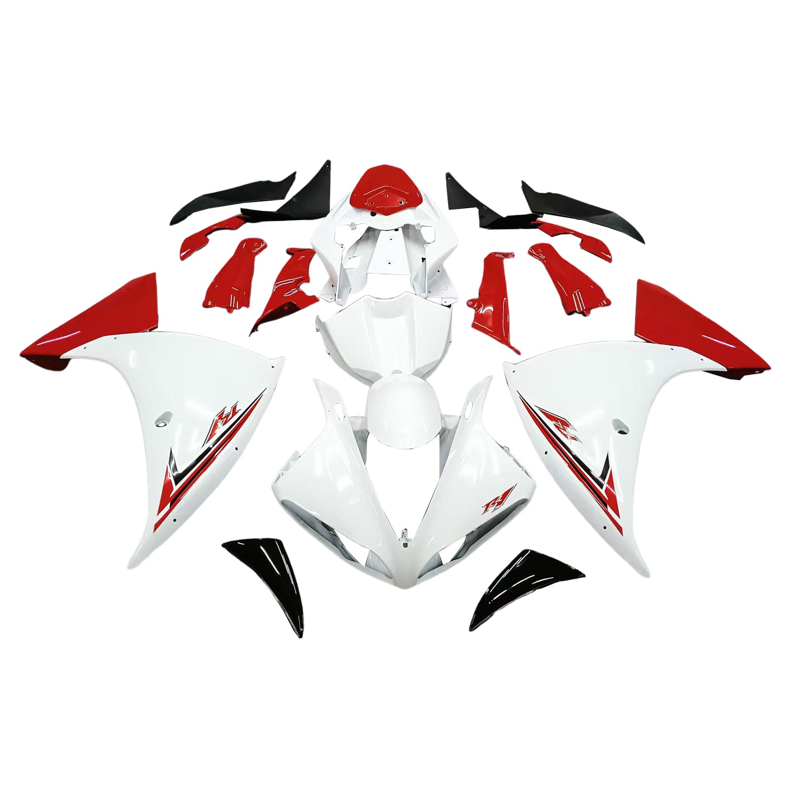 ABS Plastic Kairing Kit voor Yamaha YZF 1000 R1 2009-2011