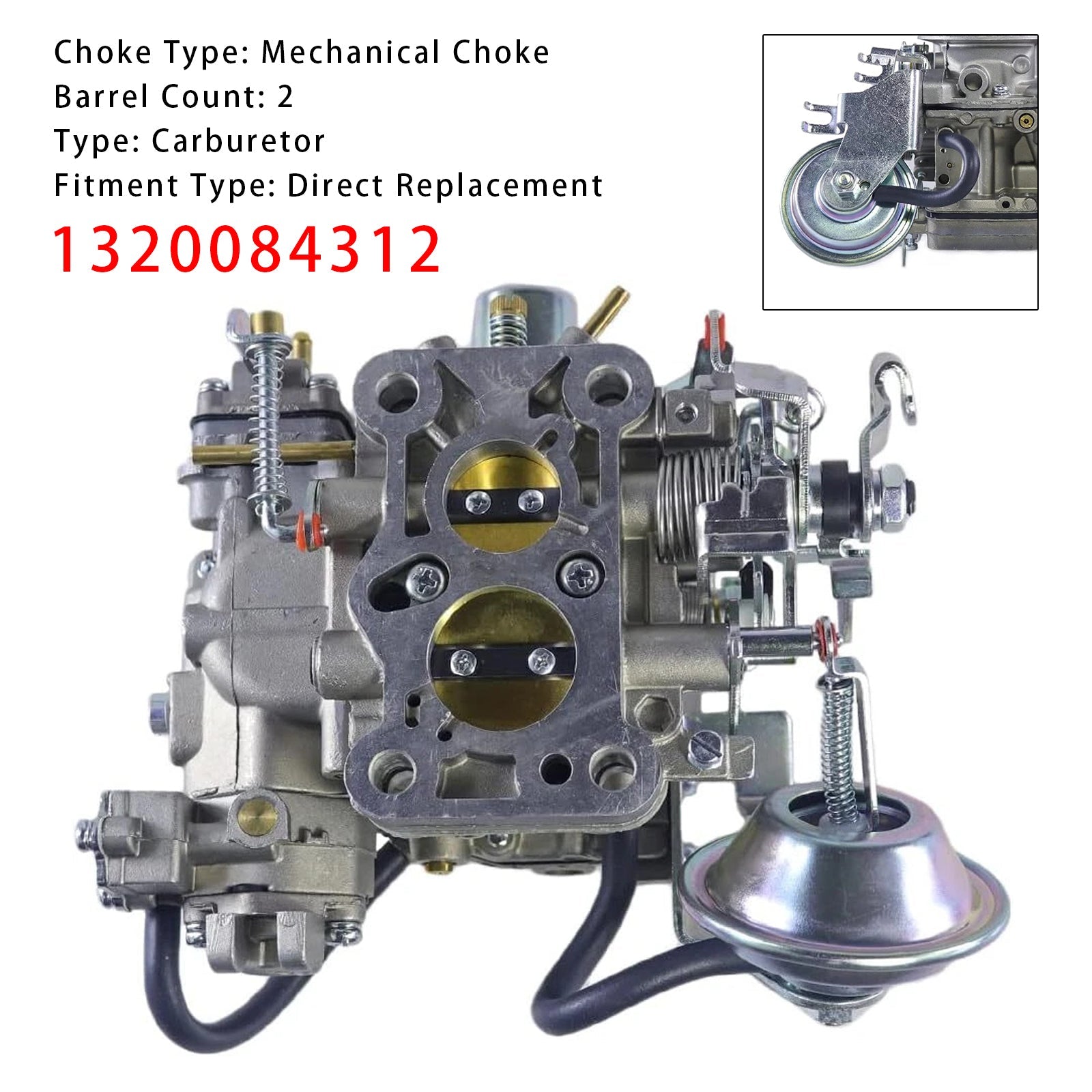 Carburador para motor Suzuki Alto 13200-84312 1320084312
