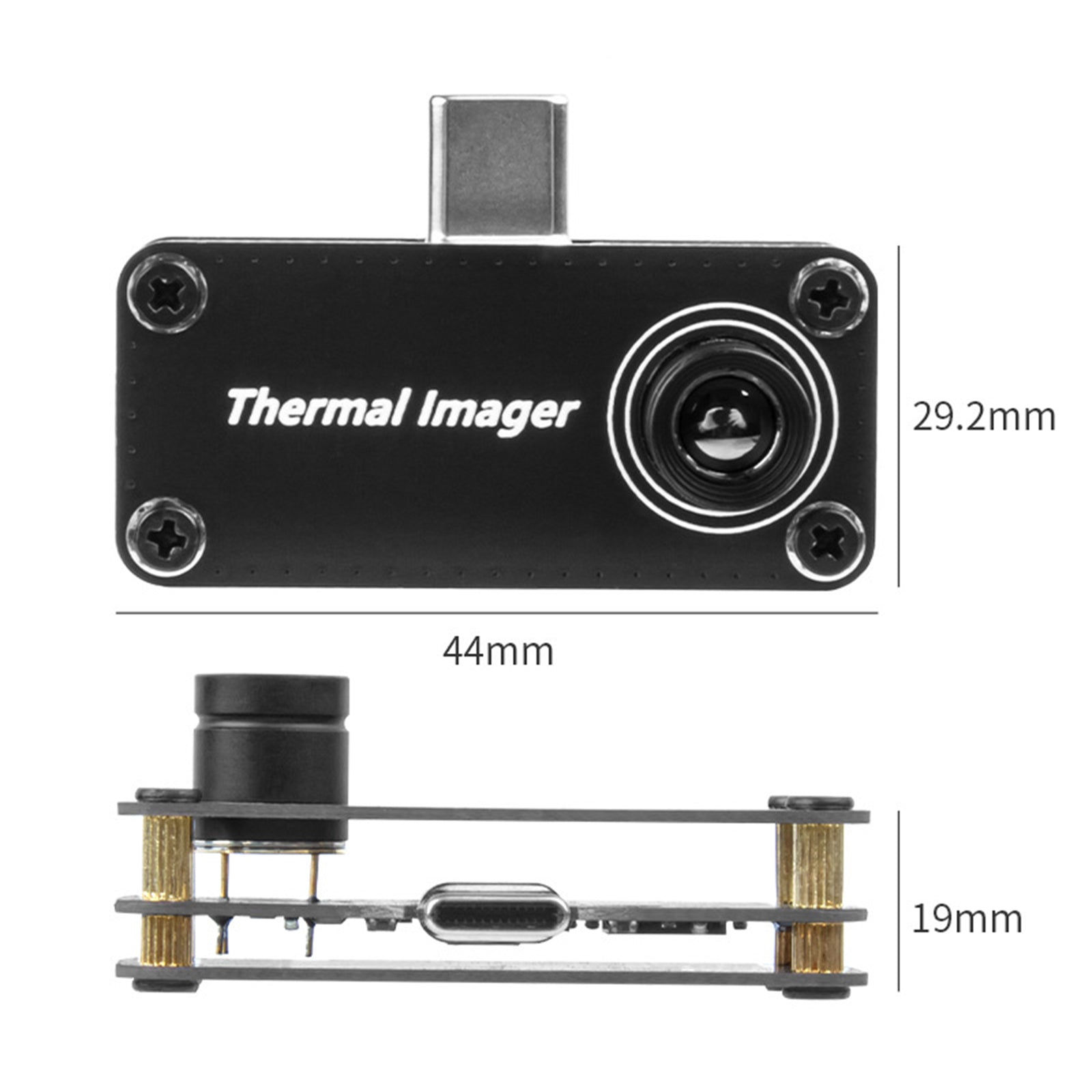 Caméra d'imagerie thermique USB Type-C pour téléphone mobile Android Fonctionnalités améliorées