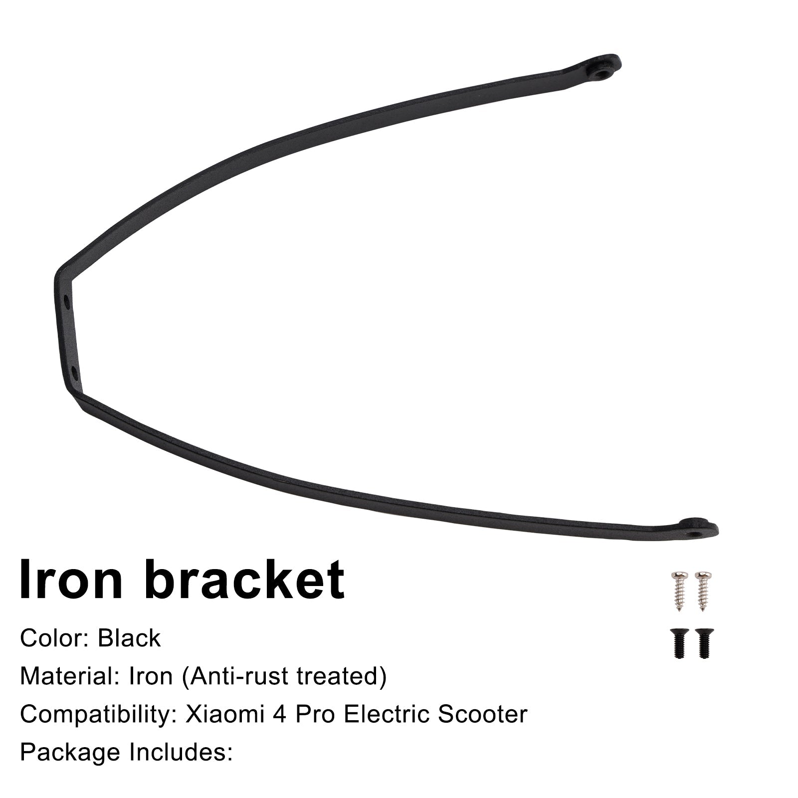 Tylne podparcie z tylnym błotnikiem dla Xiaomi 4pro Electric Scooter