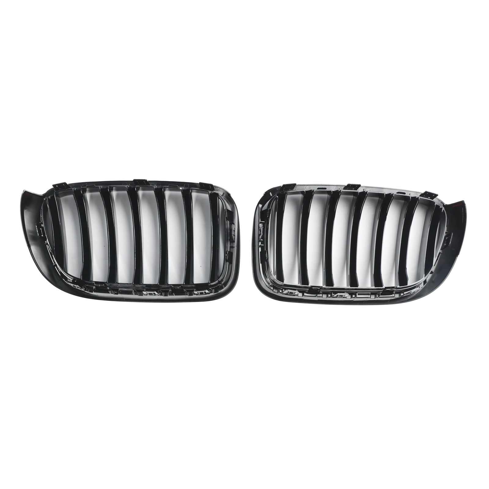 Parrilla de parachoques delantero negro brillante para BMW X3 X4 F25 F26 2014-2017