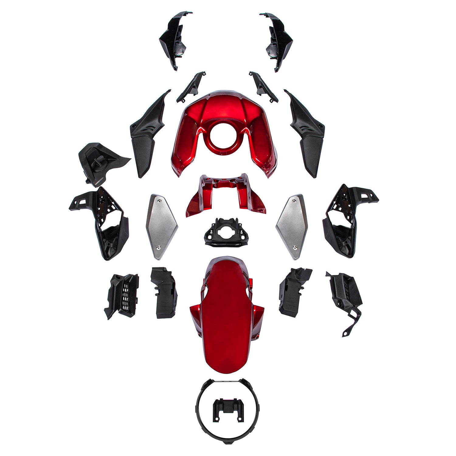 Carénage de moulage par injection en plastique ABS adapté pour Honda CB 650 R CB650R 2021-2023 06#