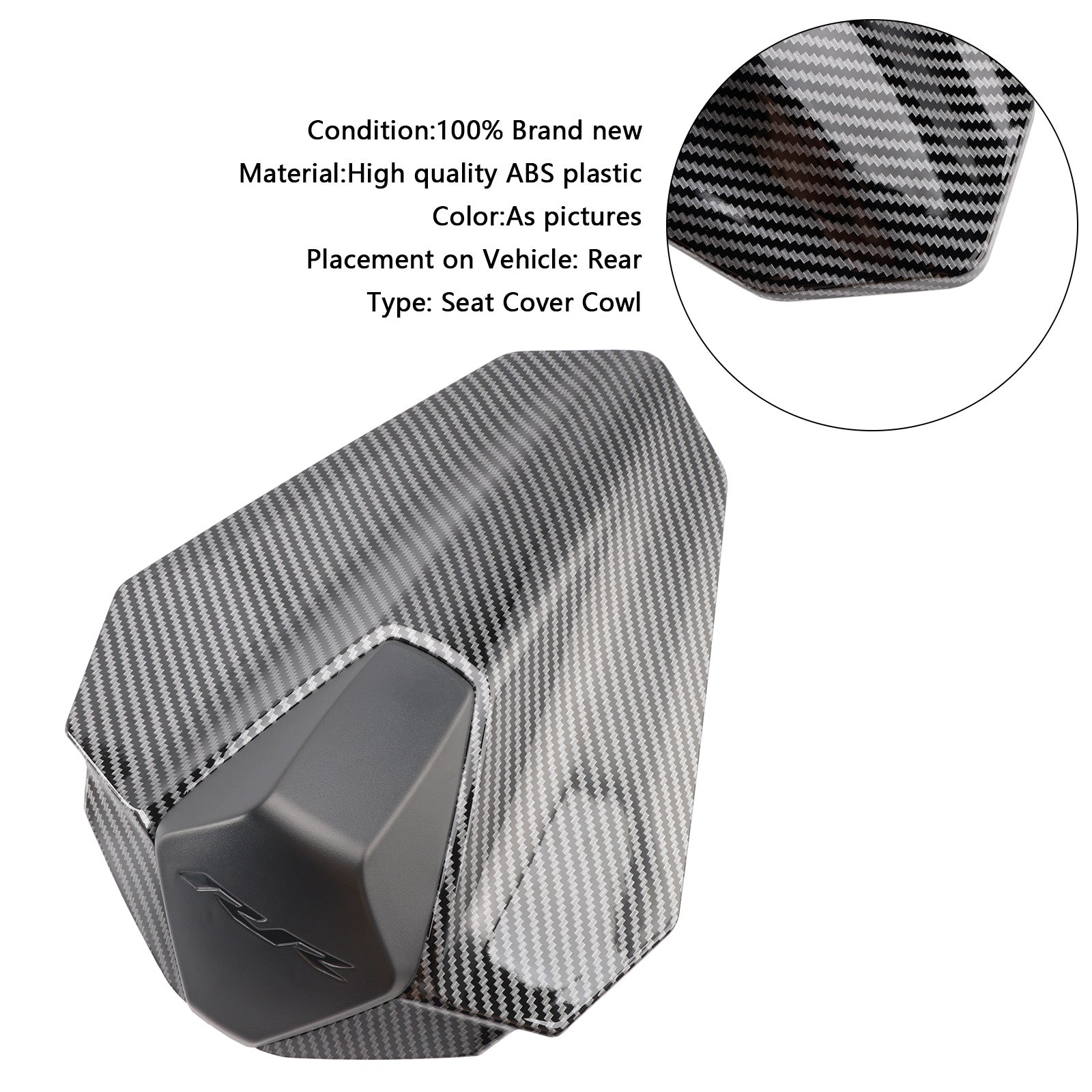 Tylne owiewkę siodłowe dla Honda CBR250RR 2023-2024