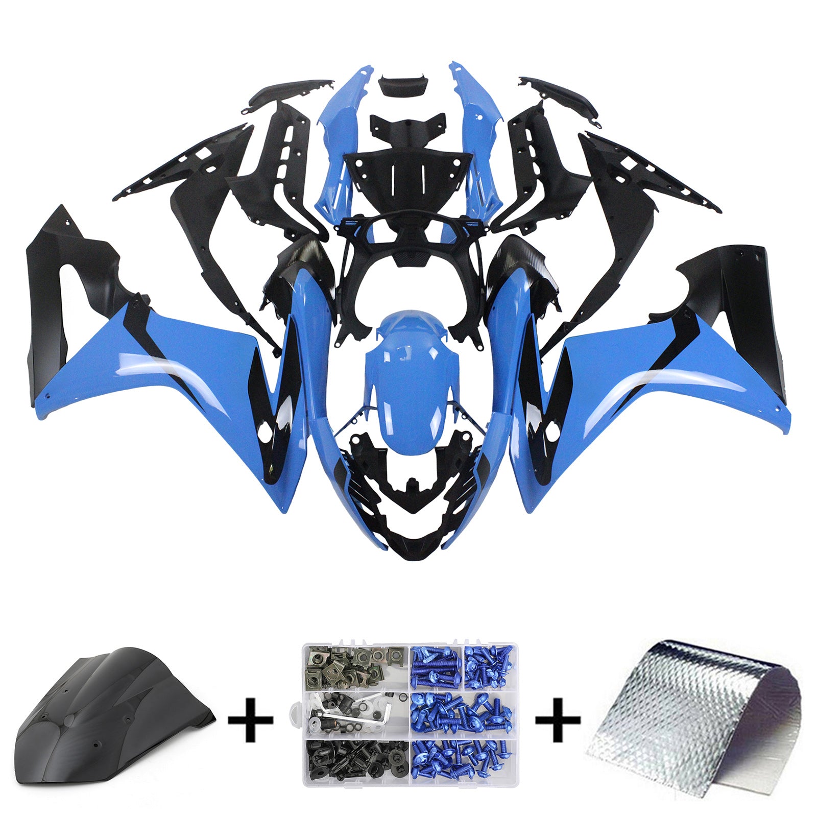 Kit de carénage injecté en plastique ABS pour Honda CBR650F 2014-2016