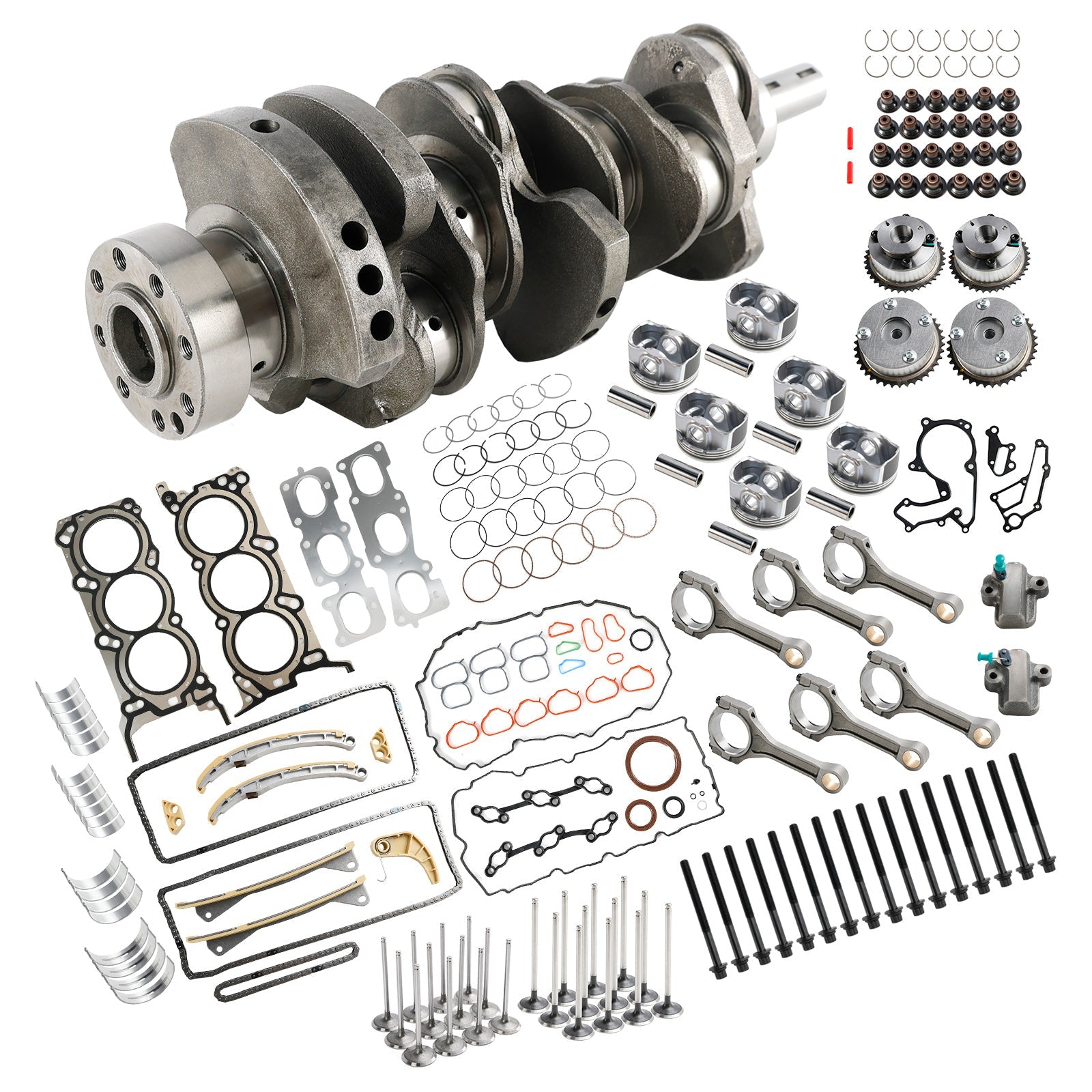 Kit di revisione e ricostruzione per Hyundai KIA Santa Fe 3.3L G6DH 2013-2019 con fasatura dell'albero motore