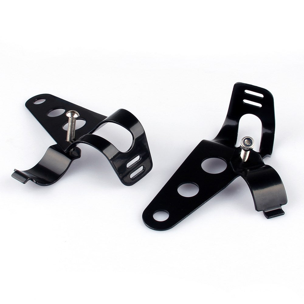 Adaptateur du support de lampe à tête du support de support noir de 34 mm-42 mm