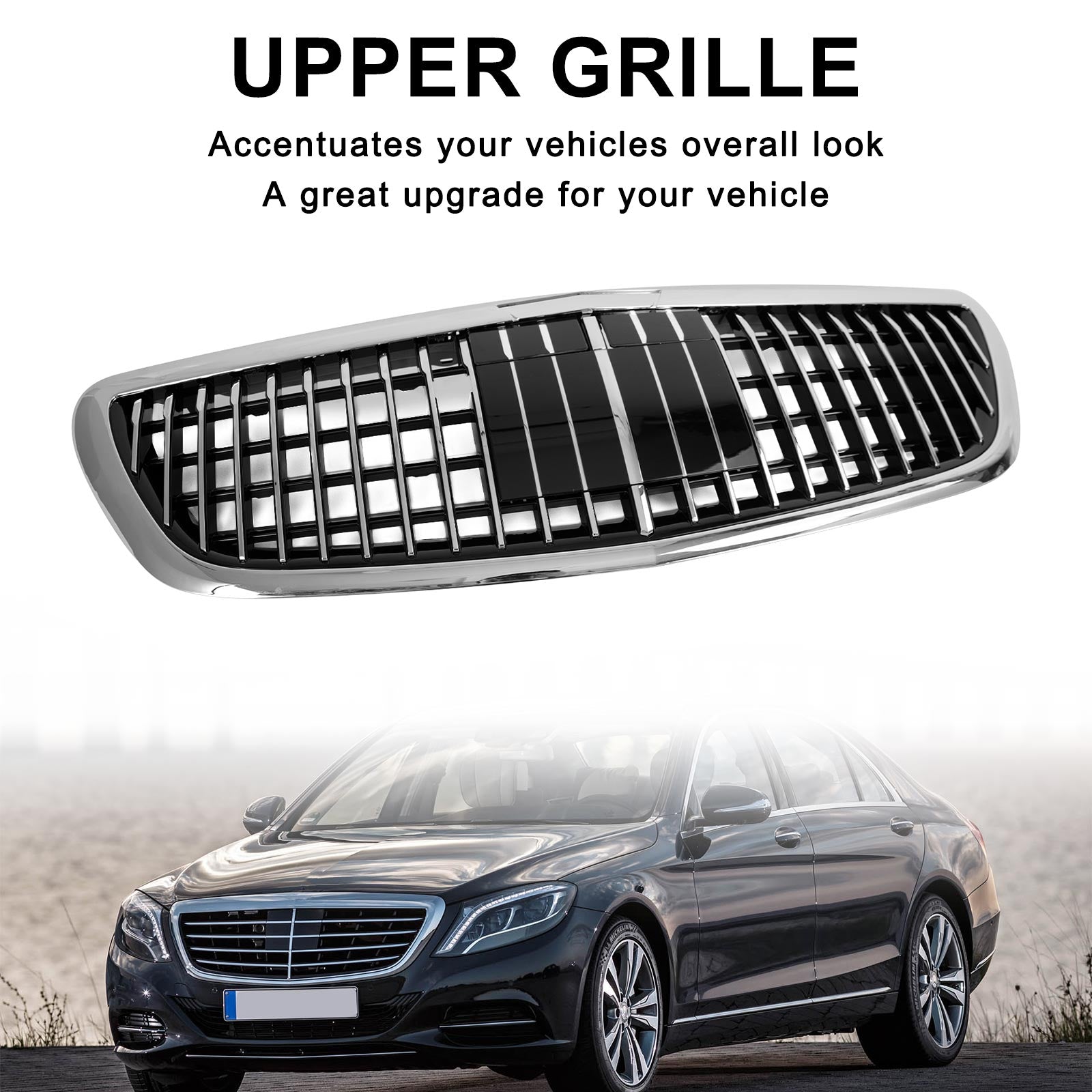 Grille avant Maybach - Compatible Mercedes-Benz Classe S (2014-2020) W222 - Neuf