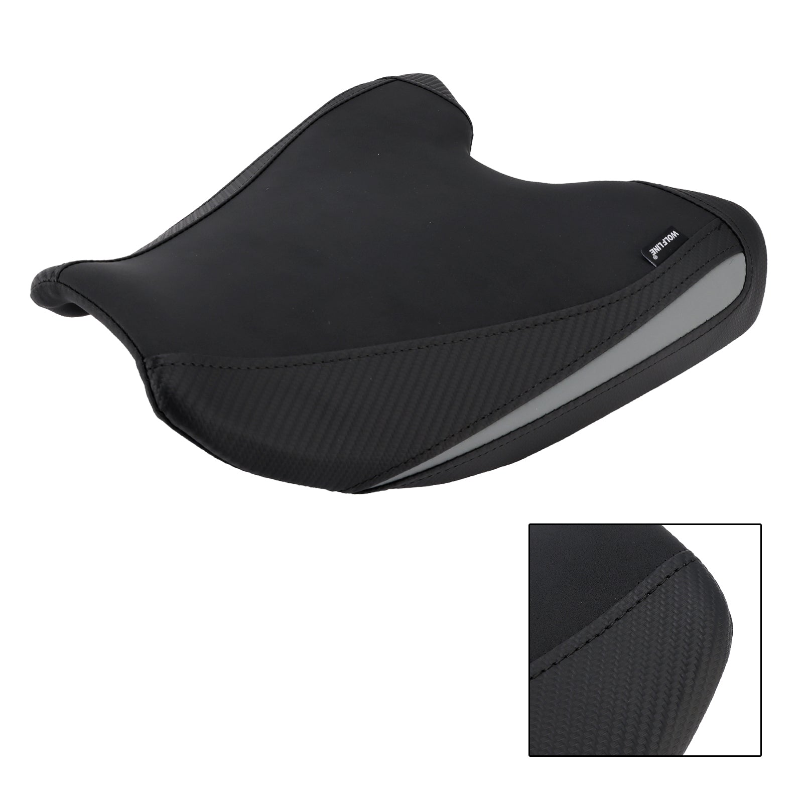 Cuscino per sella anteriore lato guidatore Raider Yamaha MT-07/FZ-07 (2025+) in PU nero