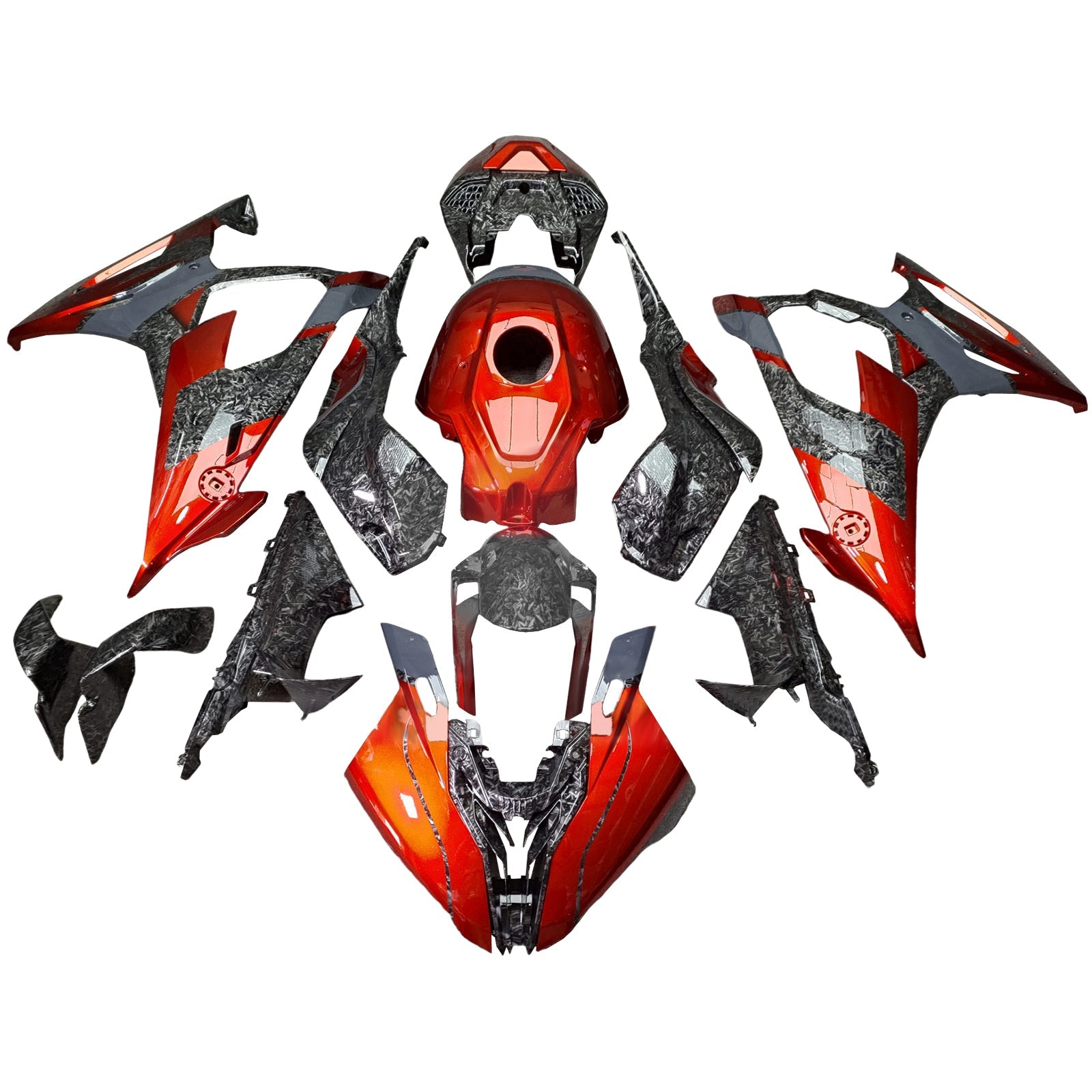 Kit de carénage d'injection pour BMW M1000RR S1000RR 2019-2022 Carrosserie Plastique ABS