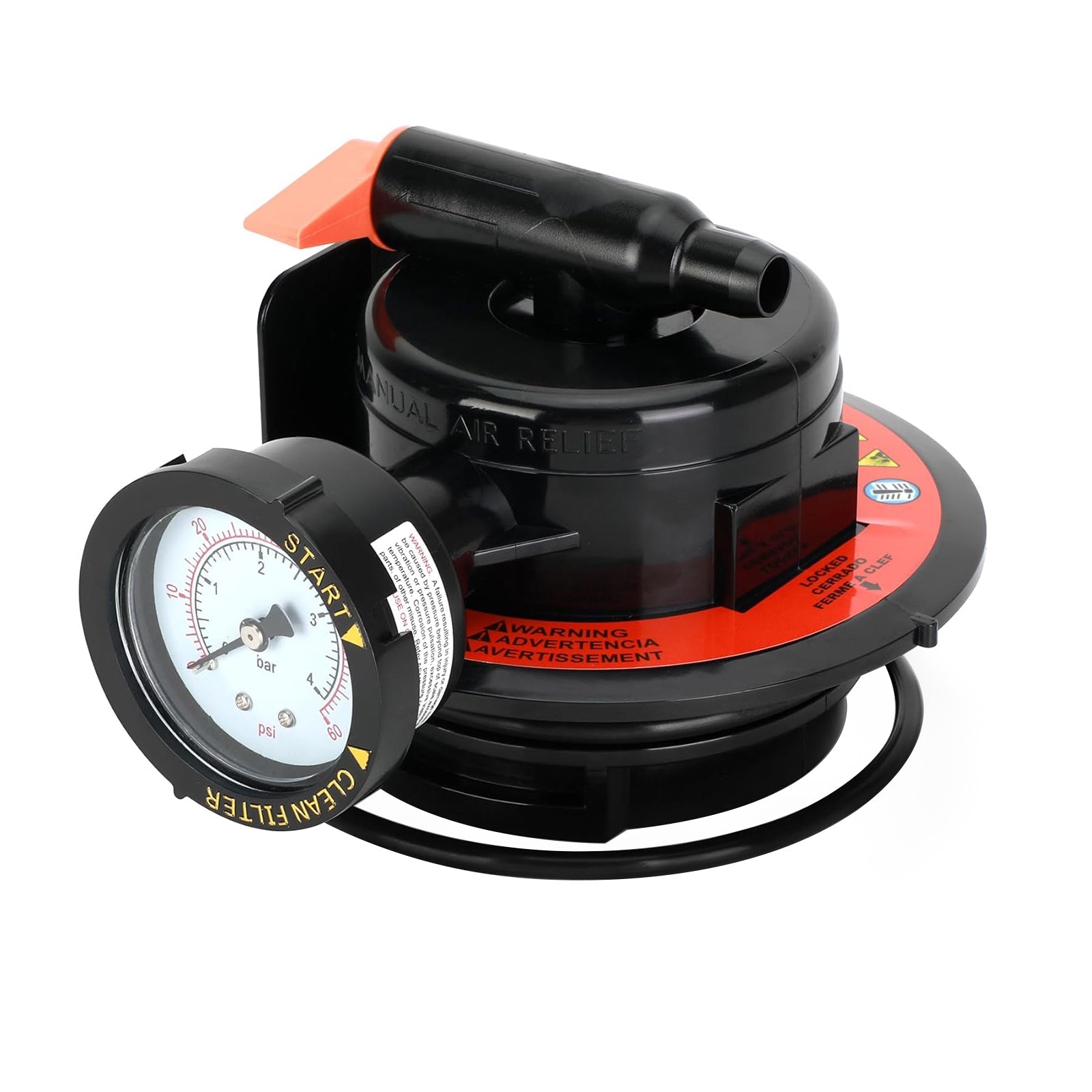 DEX2420MAR2 Zespół ręcznego odpowietrzania filtra basenowego z wkładem