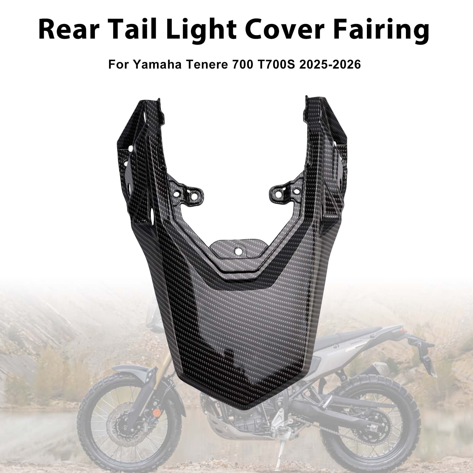 Achterlichtkuip voor Yamaha Tenere 700 T700S (2025-2026)