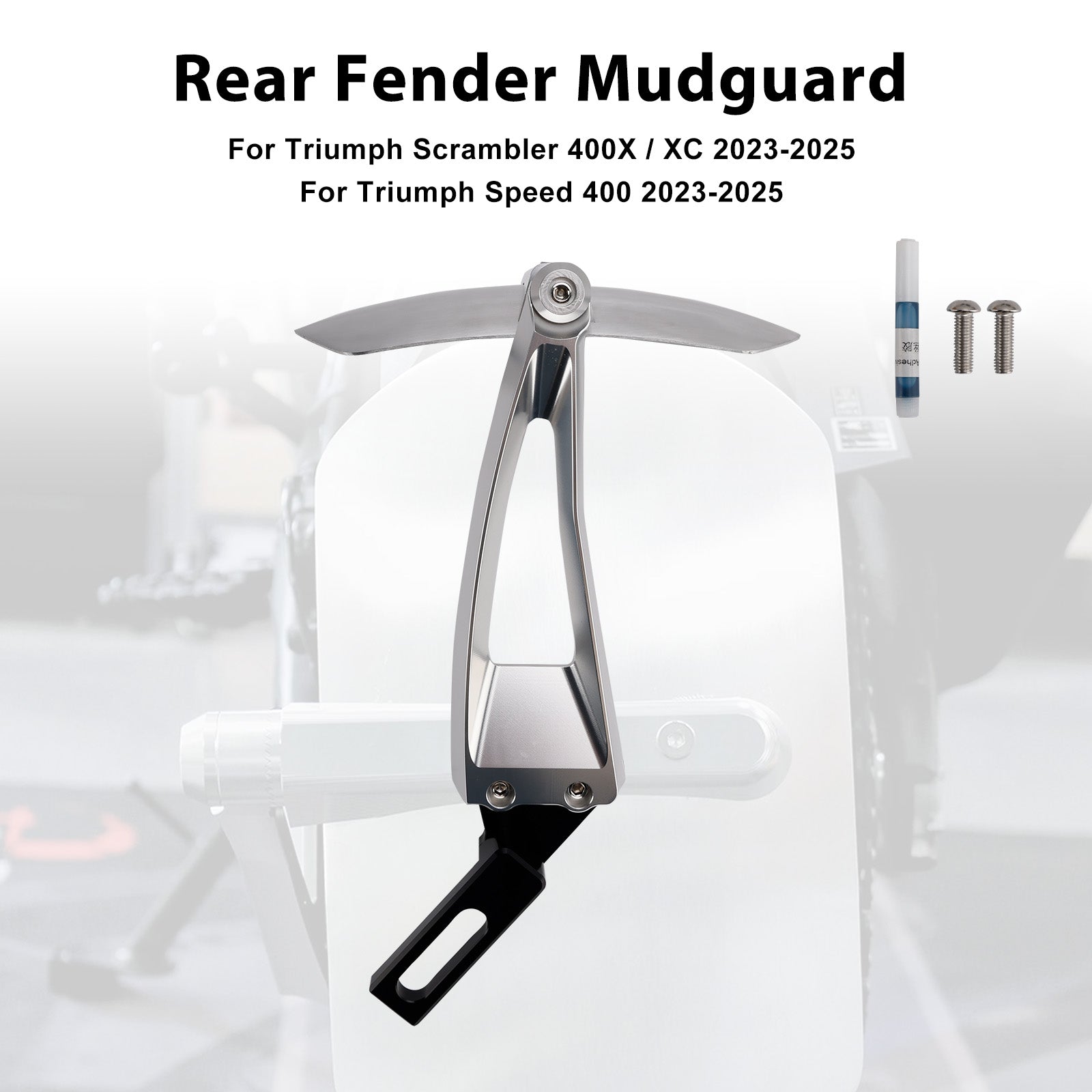 Parafango posteriore per Triumph Scrambler 1200XC e 1200XE (2019-2025)