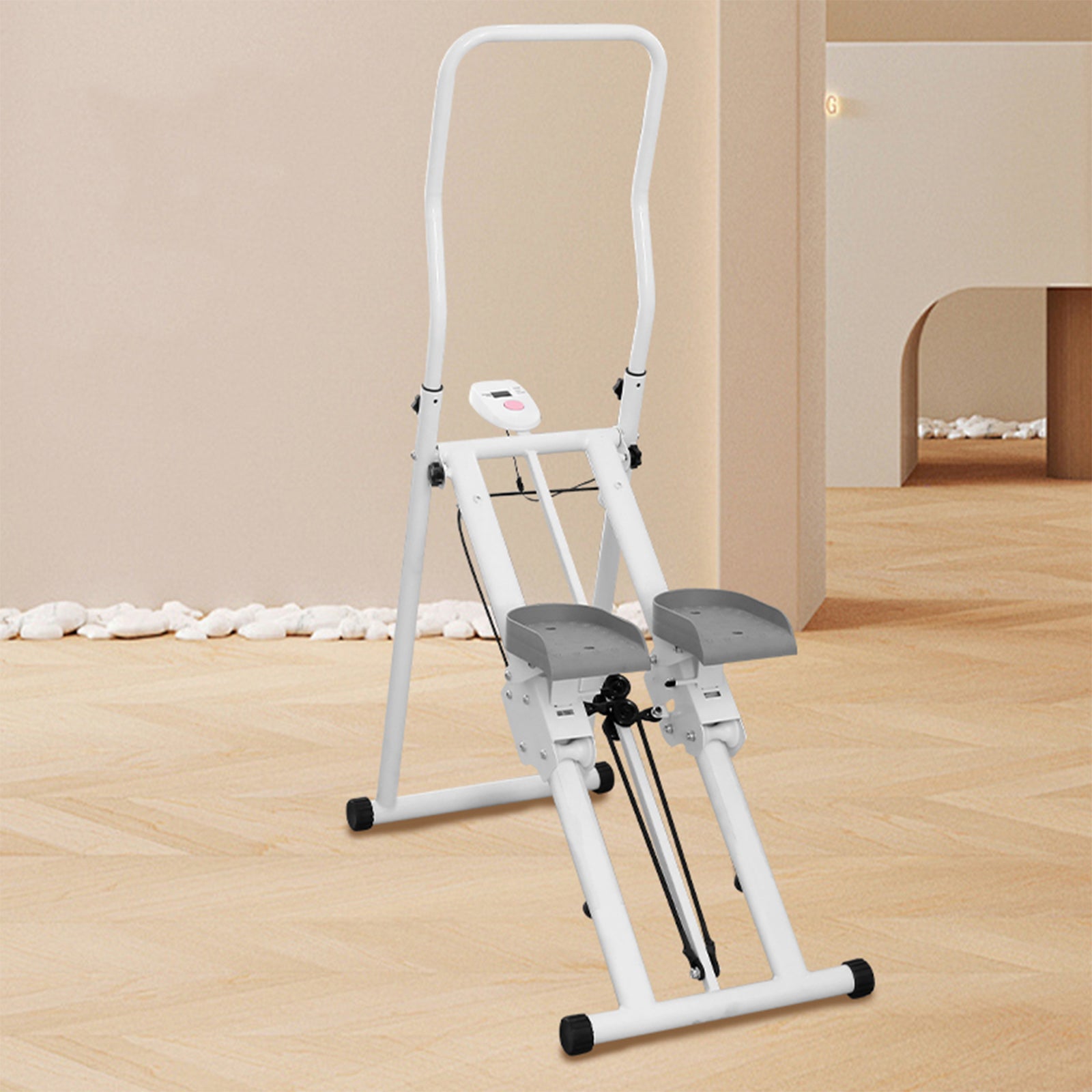 Verticale klimmachine voor homegym