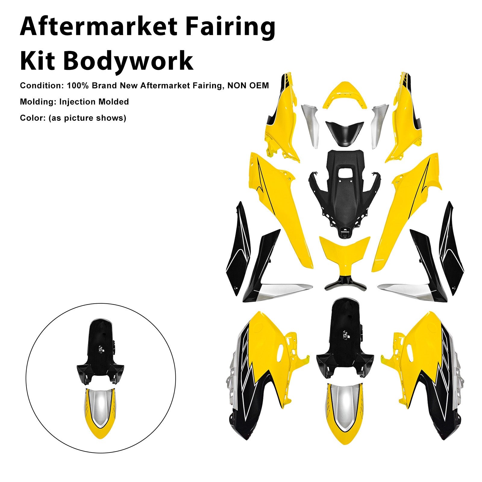 Kit de carénage d'injection pour Yamaha TMAX560 (2025-2026)