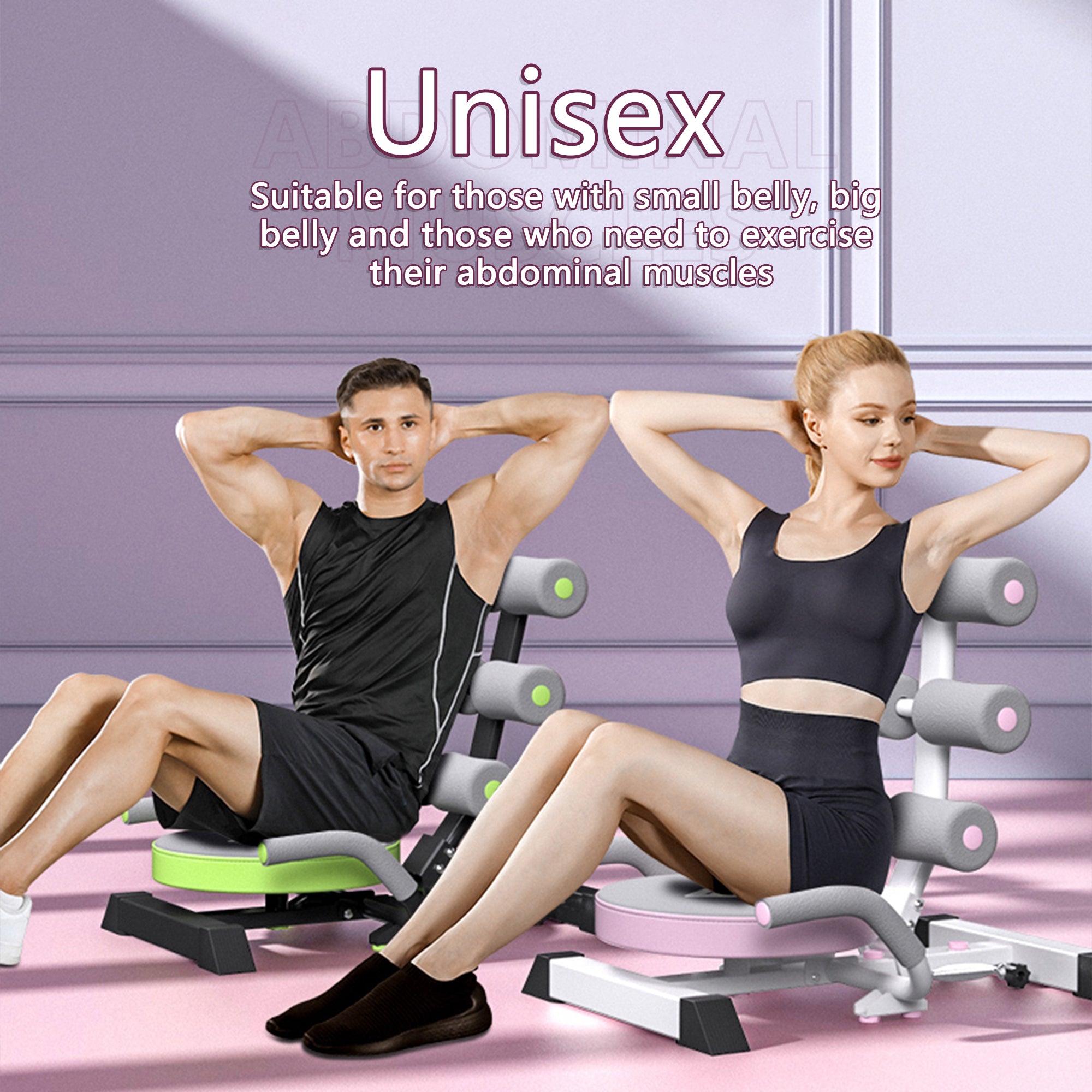 Crunch Fitness sit-up portatile macchina addominale