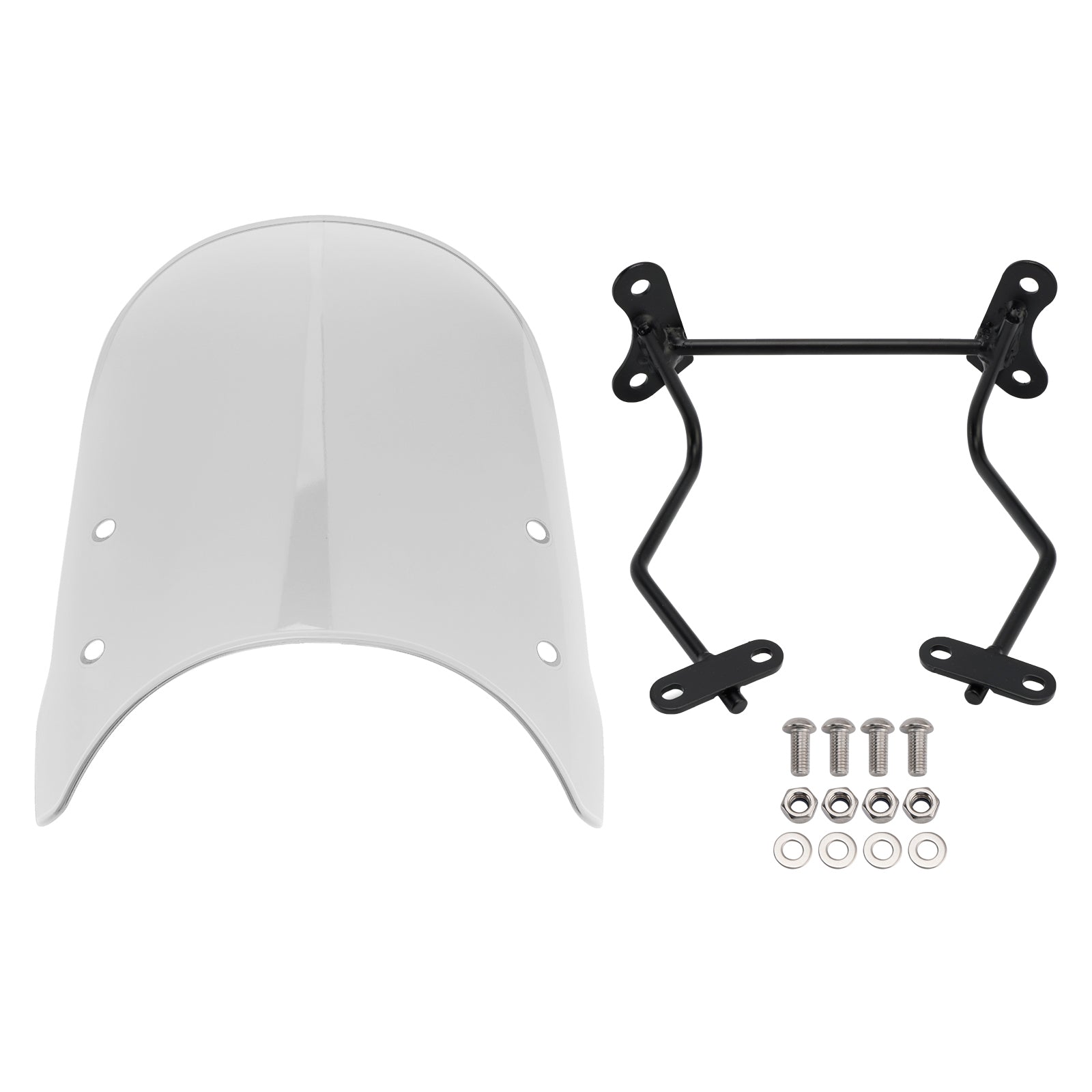 Parabrezza compatibile con BMW R nineT Scrambler 2014-2024 e Pure 2017-2024