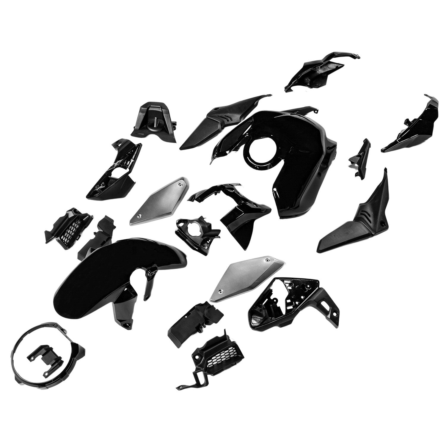 Carénage de moulage par injection en plastique ABS adapté pour Honda CB 650 R CB650R 2021-2023 04#