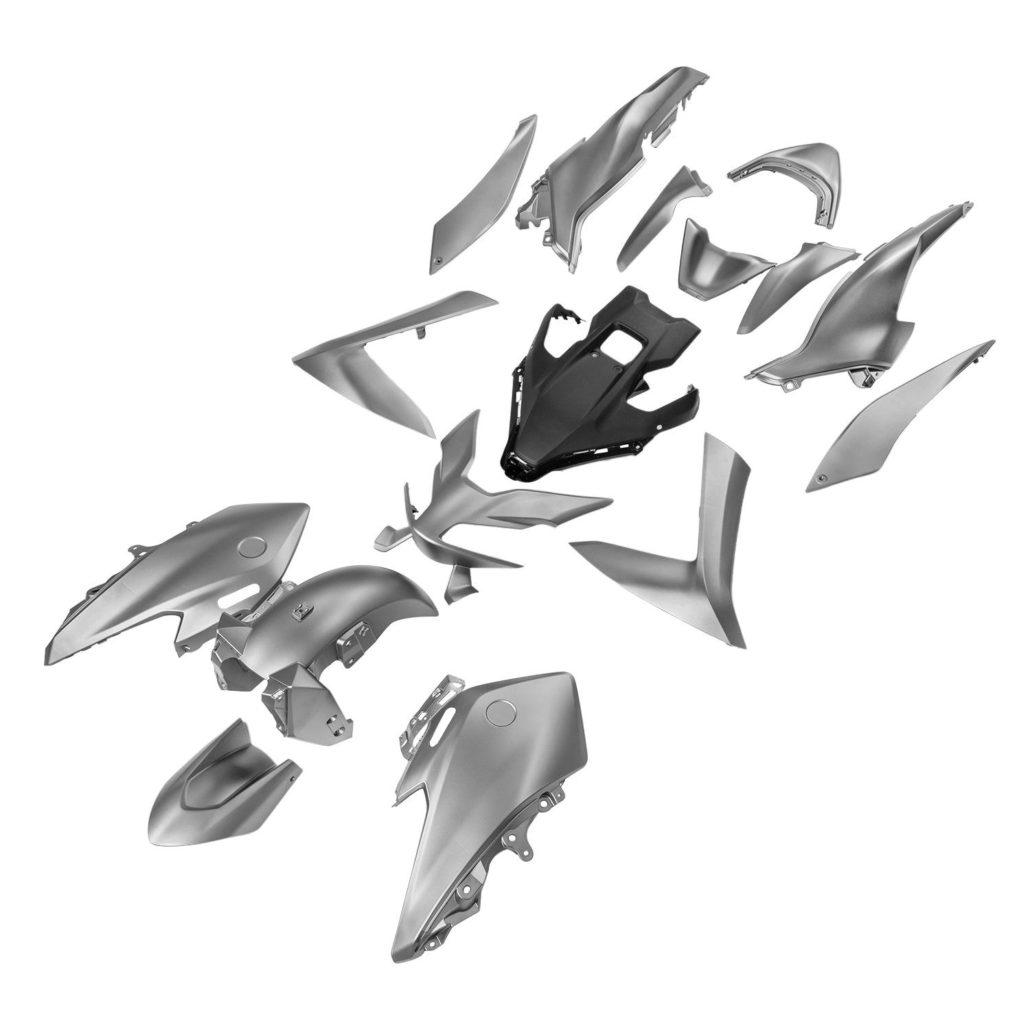 Kit de carénage de carrosserie en plastique ABS d'injection pour Yamaha T-MAX 560 2022-2024 10#