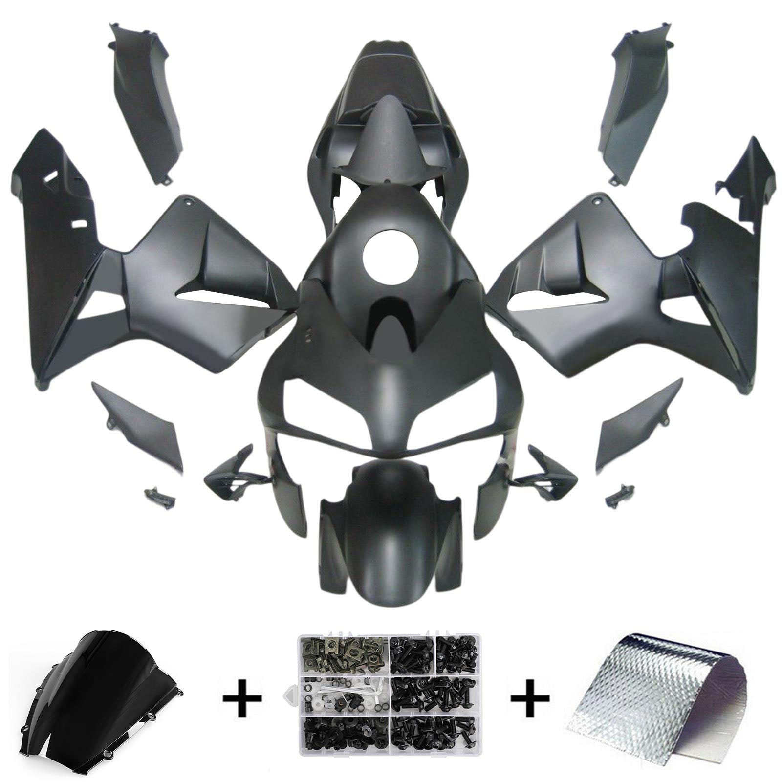 Kit de carénage par injection, carrosserie en plastique ABS pour Honda CBR600RR 2003-2004 F5