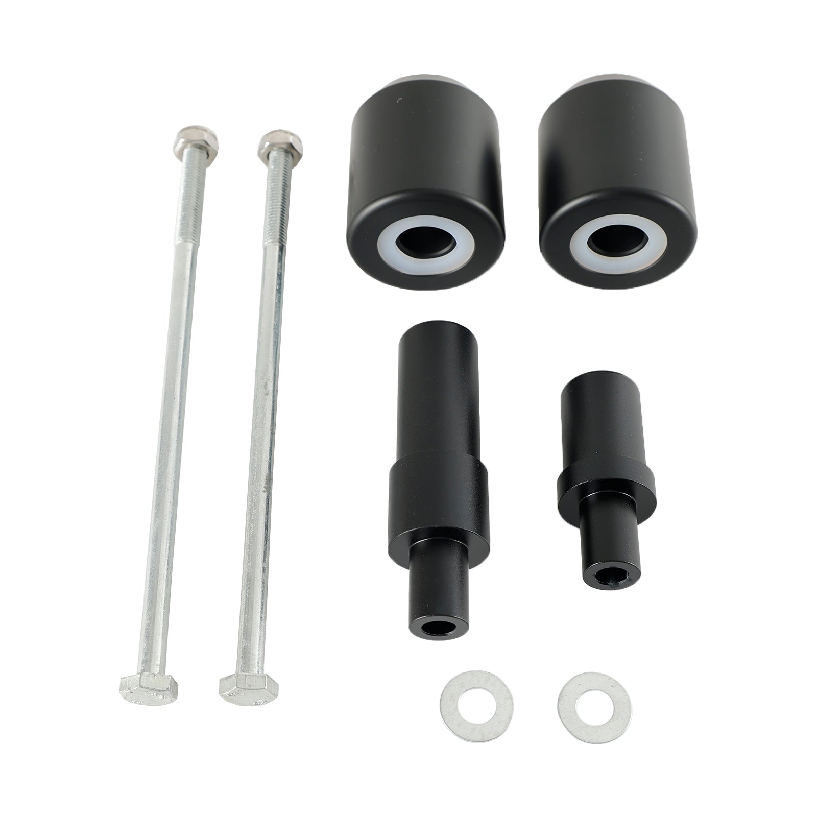2022-2023 KAWASAKI NINJA Z650RS Crash Bobbin Protector Slider Aluminio Negro