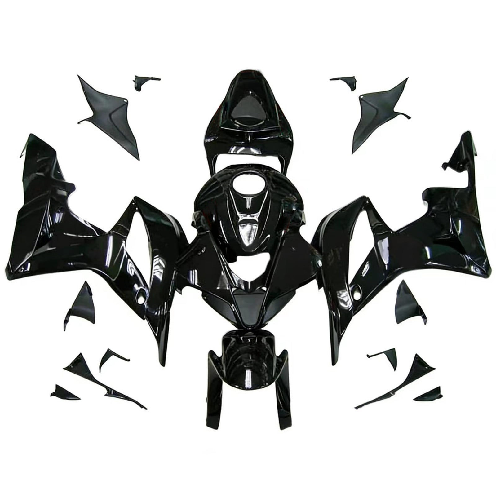 Kit de carenado de inyección, carrocería de plástico ABS para Honda CBR600RR 2007-2008 F5