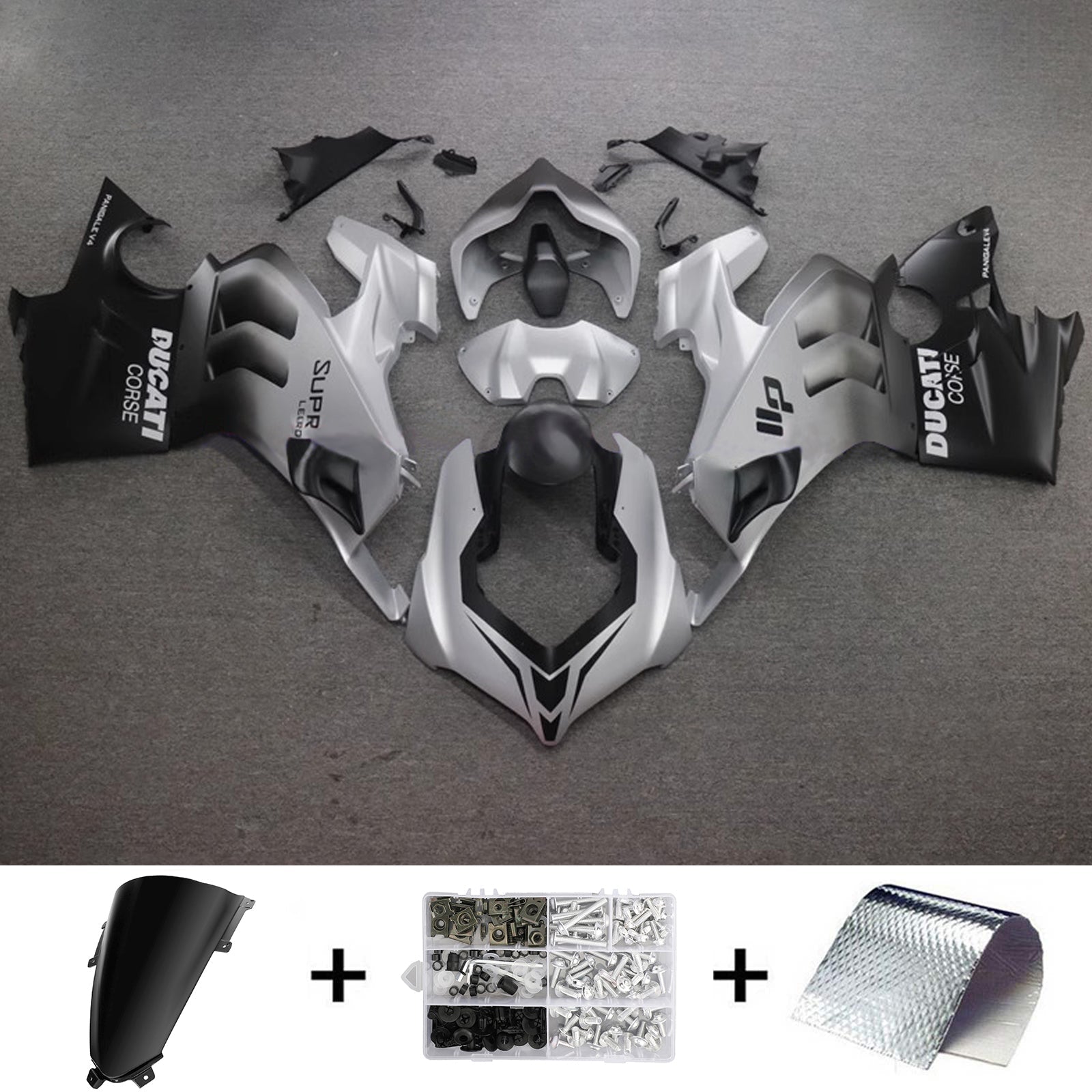 Kit de carénage par injection Ducati Panigale V4/V4S 2022-2024 2023-2024 V4SP/V4R