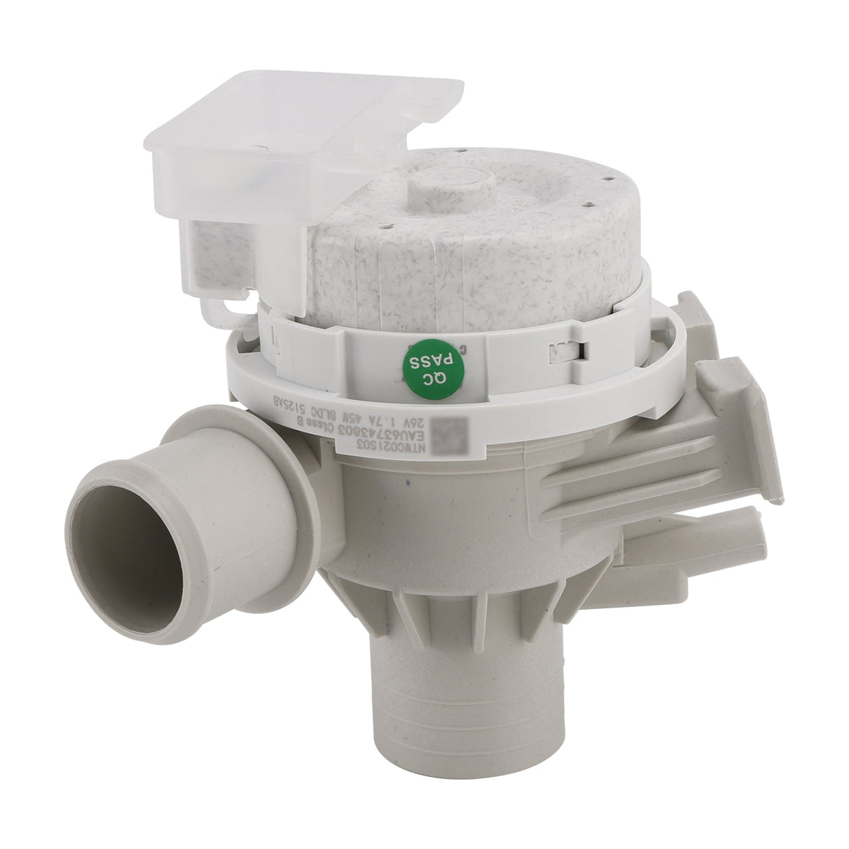 AHA75673401 Ablaufpumpenbaugruppe für Geschirrspüler, passend für LG DC26V WT7100CW/00-Motoren