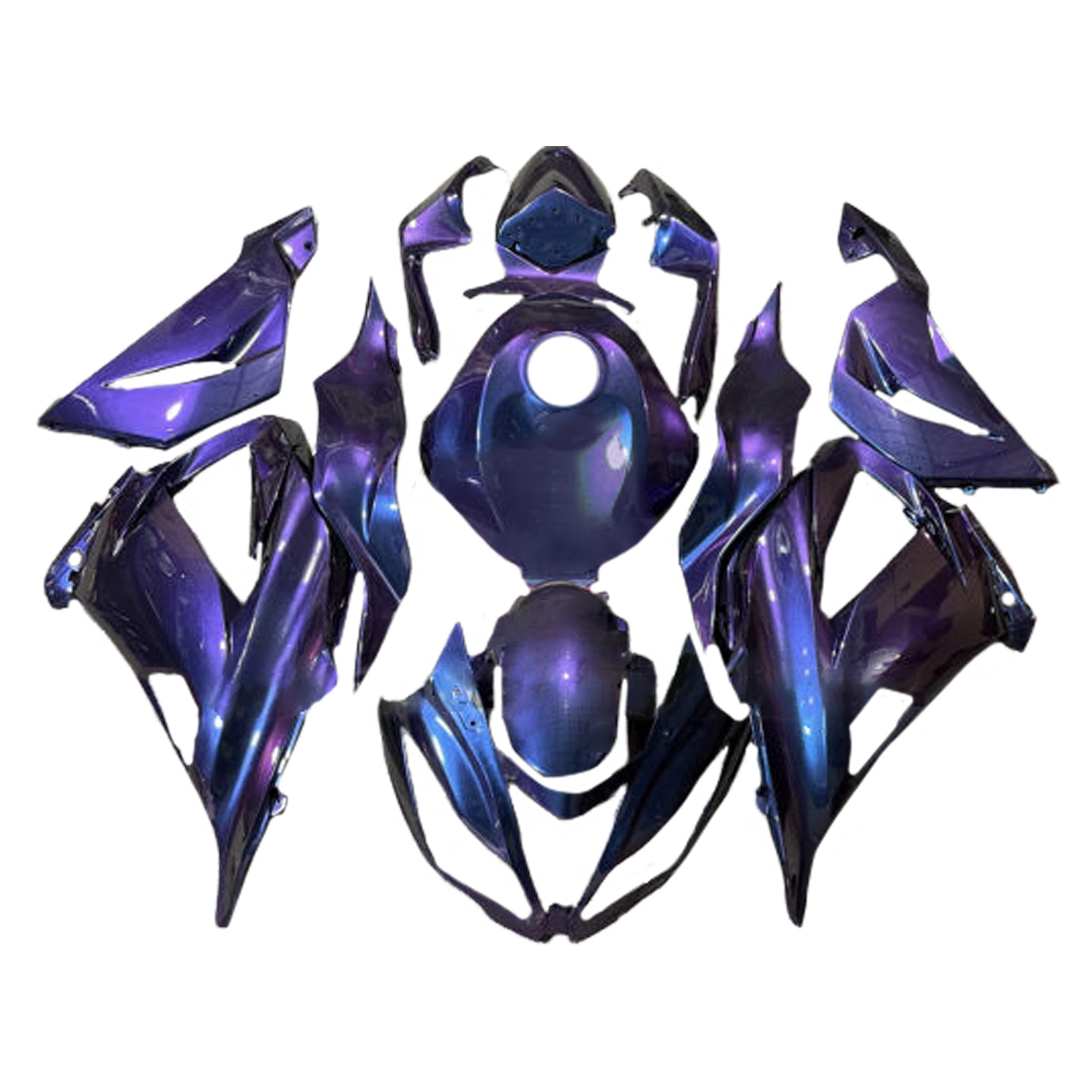 Injektiotapapakkaus, kawasaki ZX6R 636 2013-2018 ABS-muoviset korit