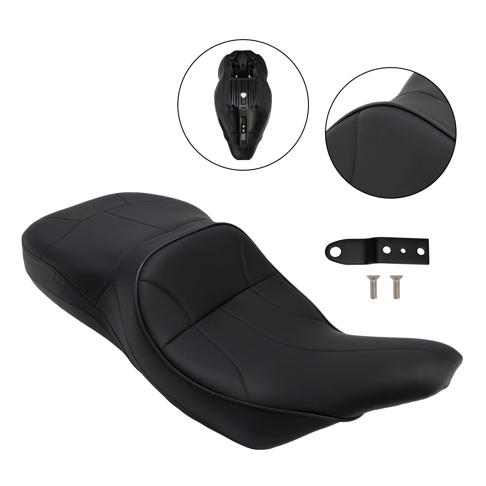 Sedile passeggero completamente imbottito per Road King Touring (1997-2007)