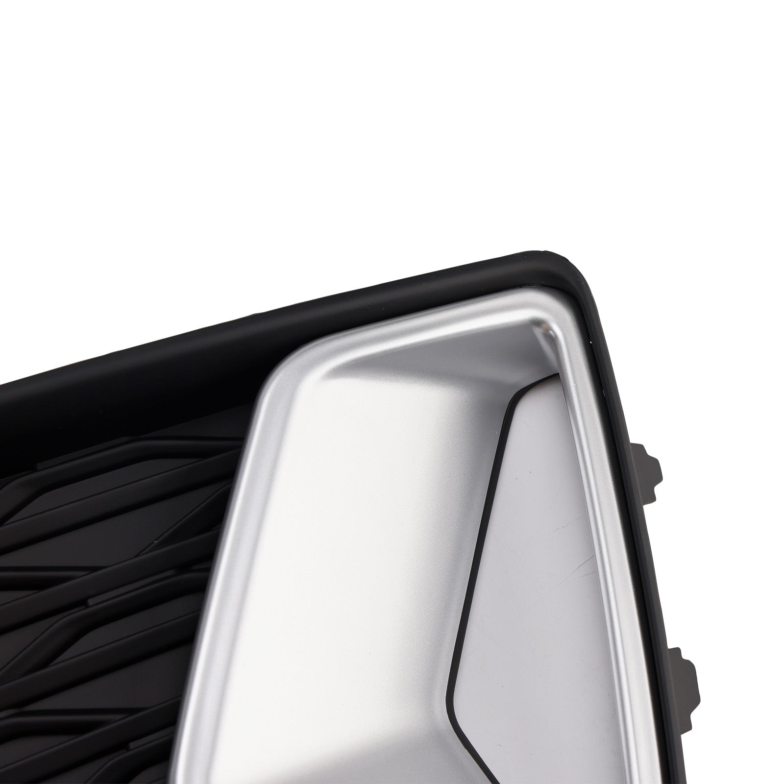 Juego de 2 rejillas de parachoques delantero y rejilla de luz antiniebla para Audi A6 C8 2019-2023