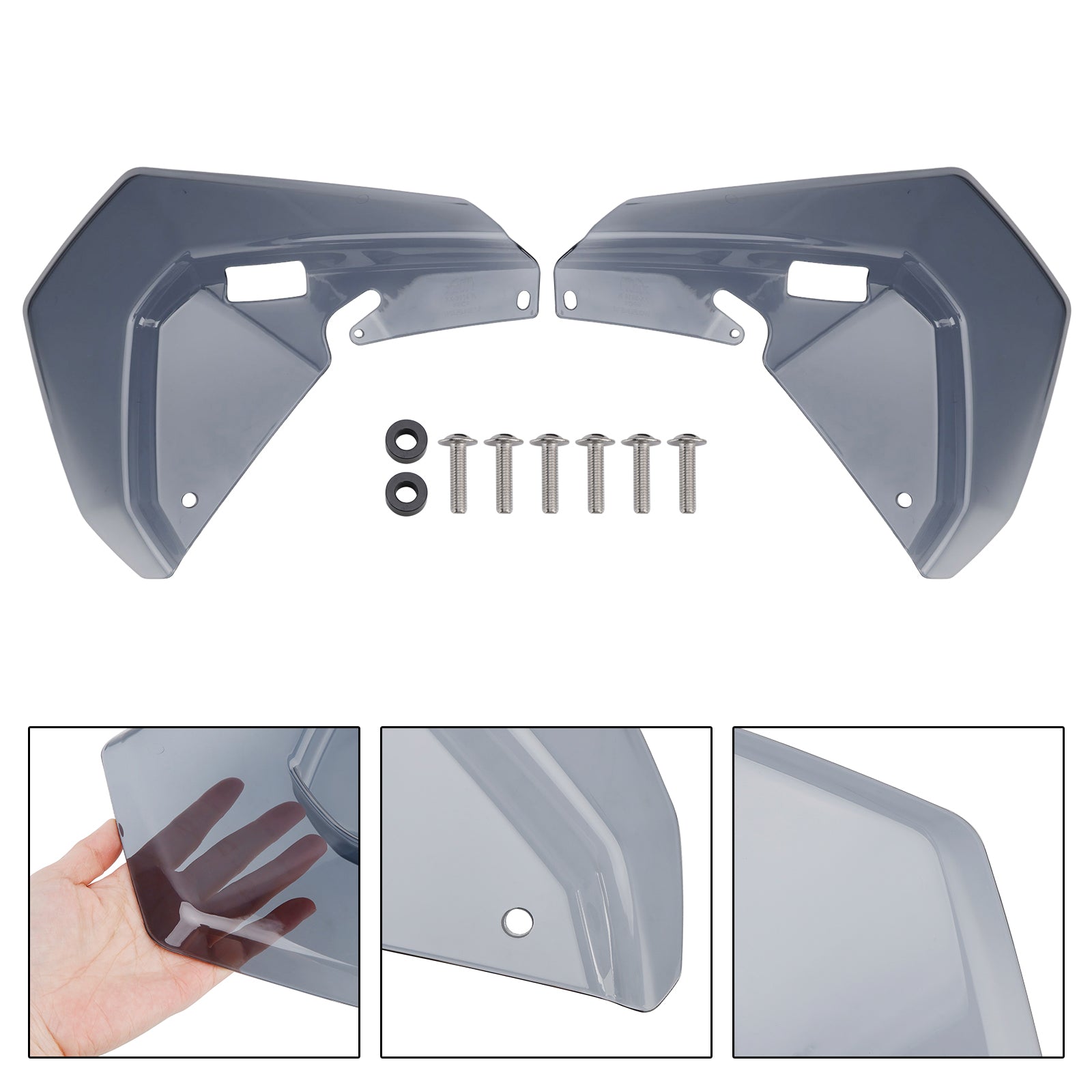 Panele boczne szyby przedniej kompatybilne z BMW R1300GS ADV 2025-2026