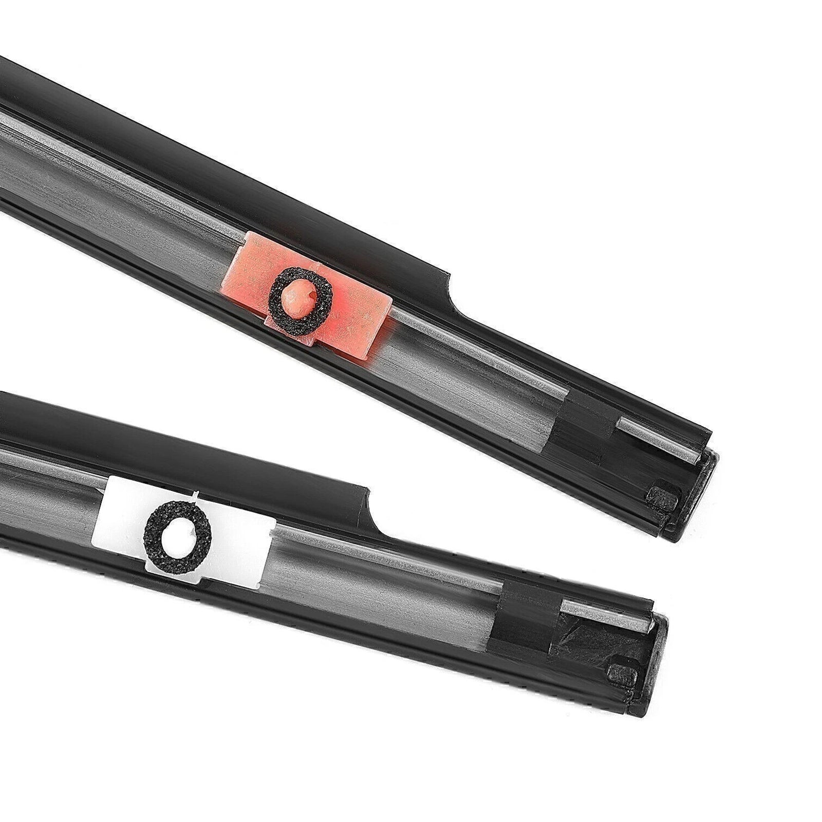 Joint d'étanchéité de moulure de fenêtre (4 pièces) pour Toyota FJ Cruiser (2007-2014).