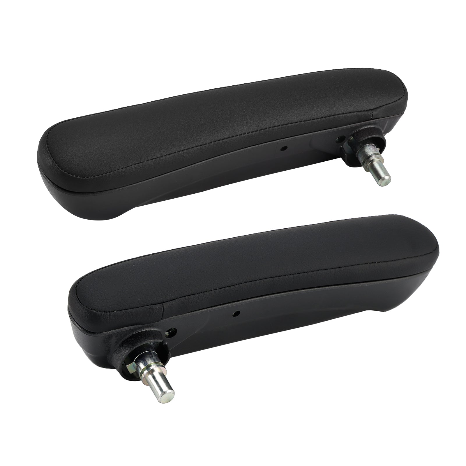 Black links en rechter armleuningen voor Fiat 500 Abarth 2016-2019 6BV31KRA