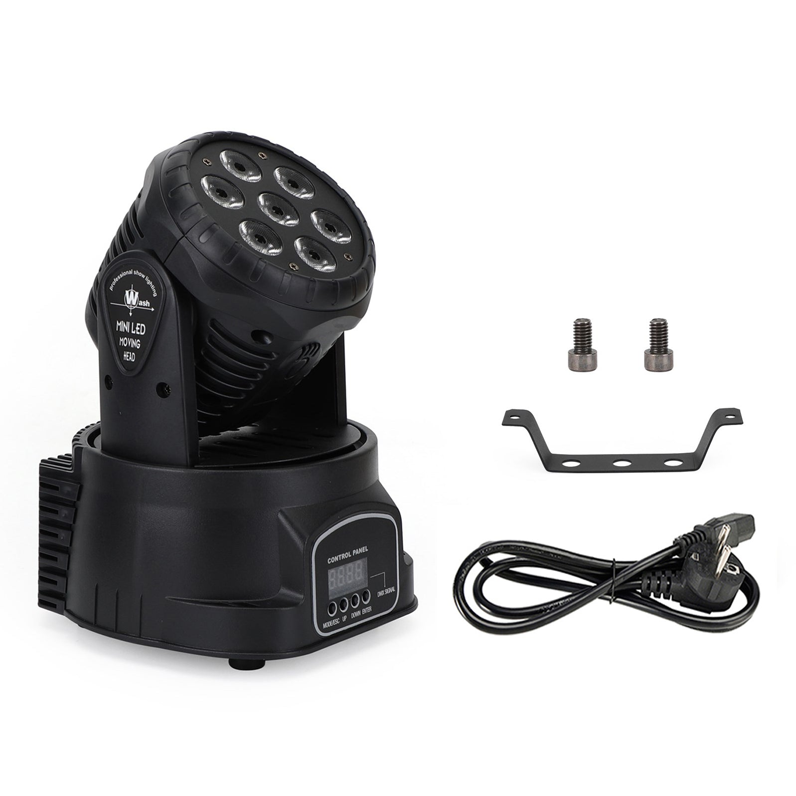 7x10W RGBW Moving Head Éclairage de Scène Disco Fête LED Lampe Projecteur DMX512