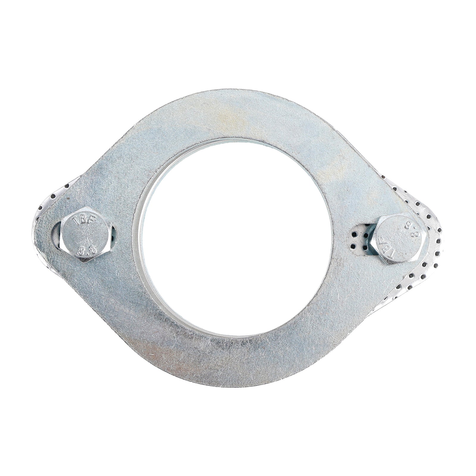 2 brides en acier 2,5"" pouces 64 mm pour joint de réparation d'échappement de tuyau et boulons