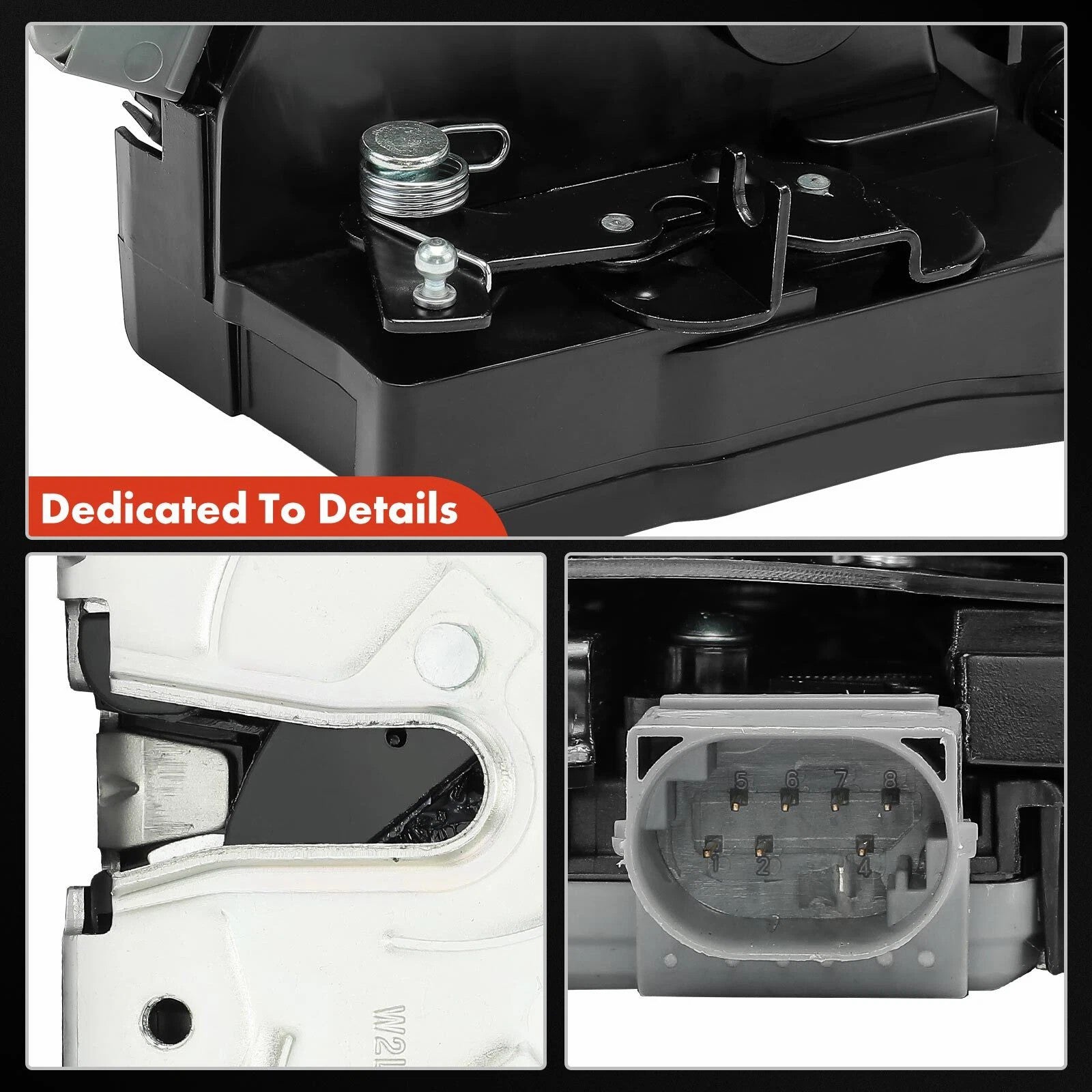 Vasemman etuoven lukon toimilaite 51218402537 mallille BMW X5 E53 4.4i 4 398 cm³, 210 kW, 286 hv (2000/01-2003/09)