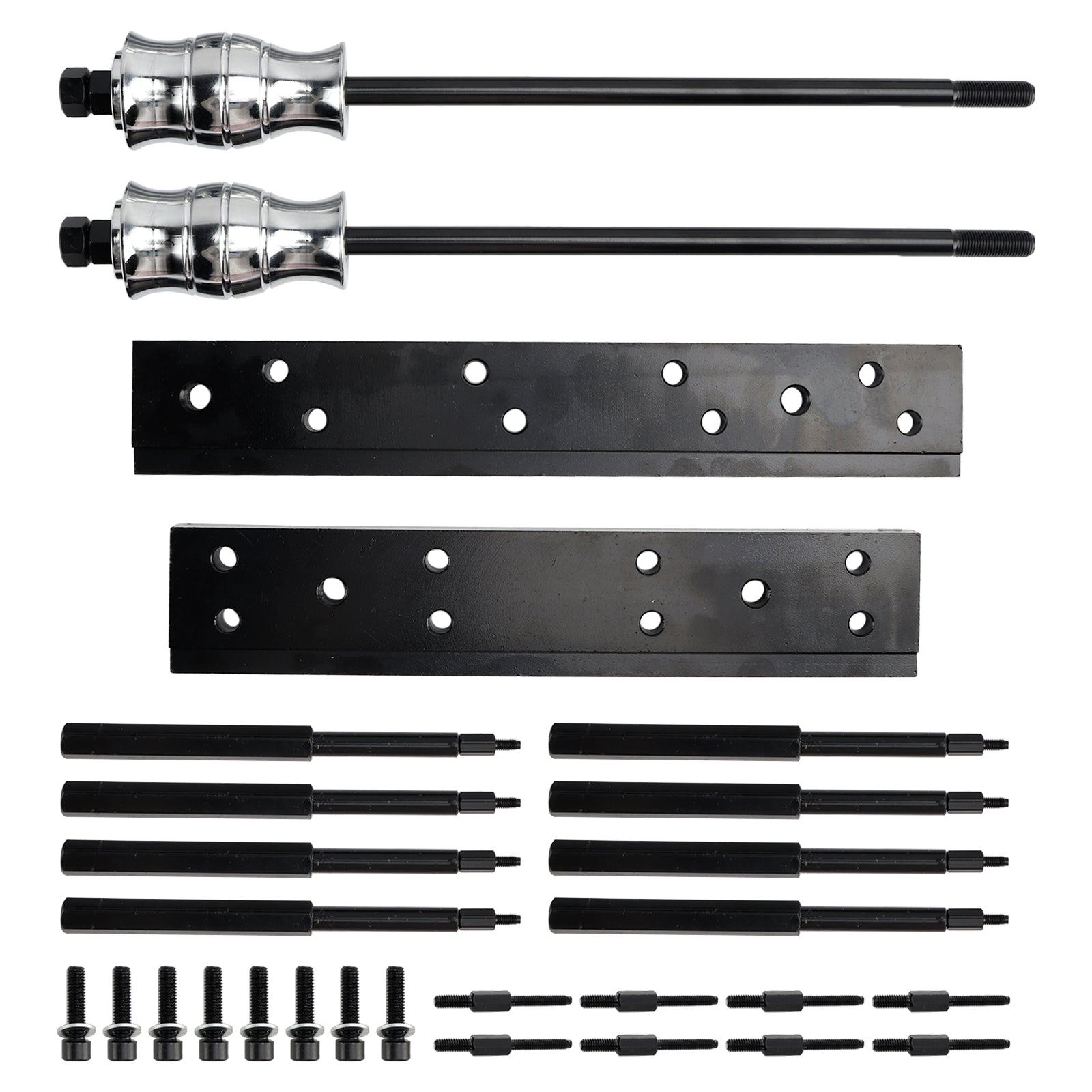 Kit completo de herramientas para sustitución de inyectores y rampas de combustible EN-51146-100 EN-51146-150