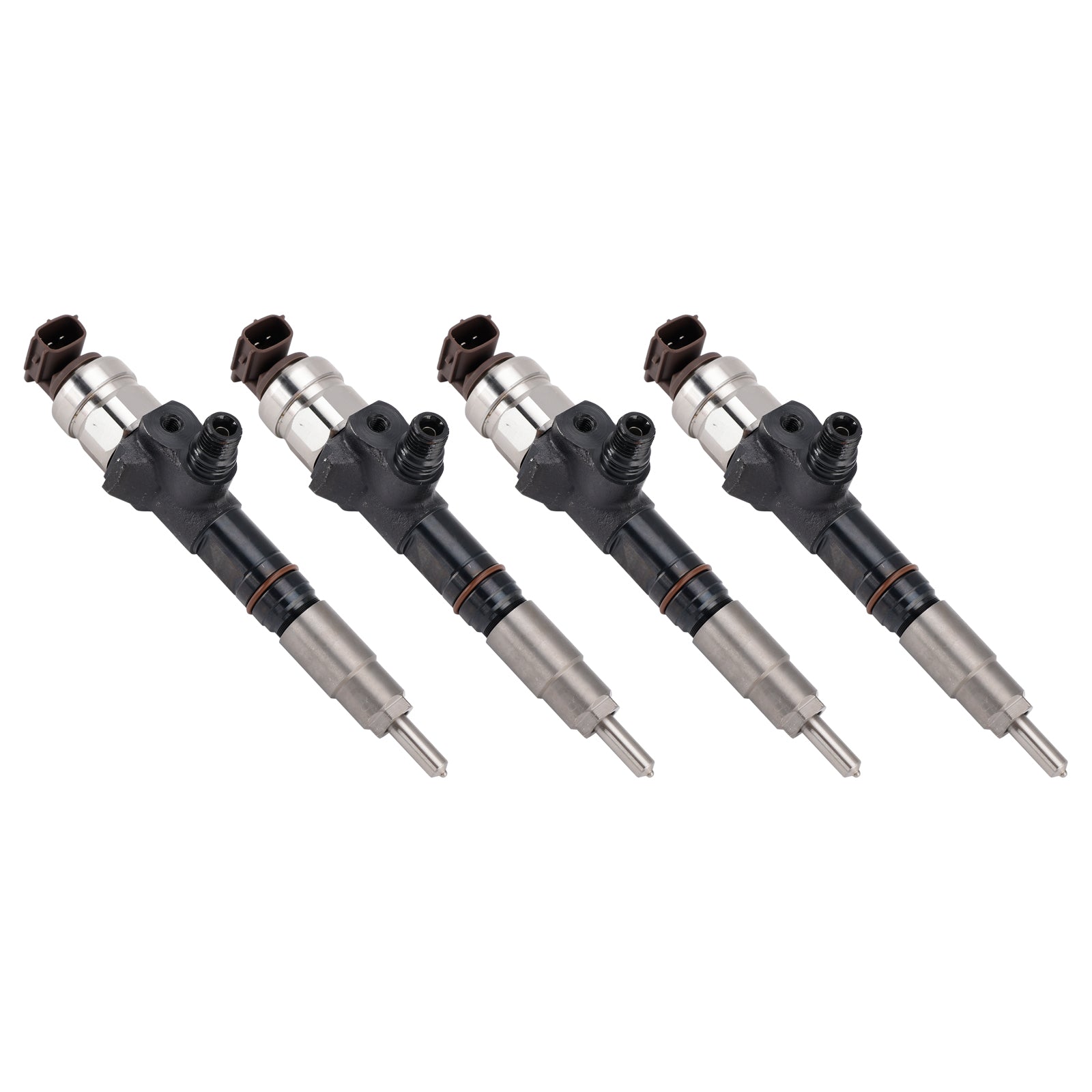 Injecteurs de carburant (4 pièces) compatibles avec les finisseurs d'asphalte Caterpillar CAT AP300F et AP355F, moteur C3.3B 308E2CR