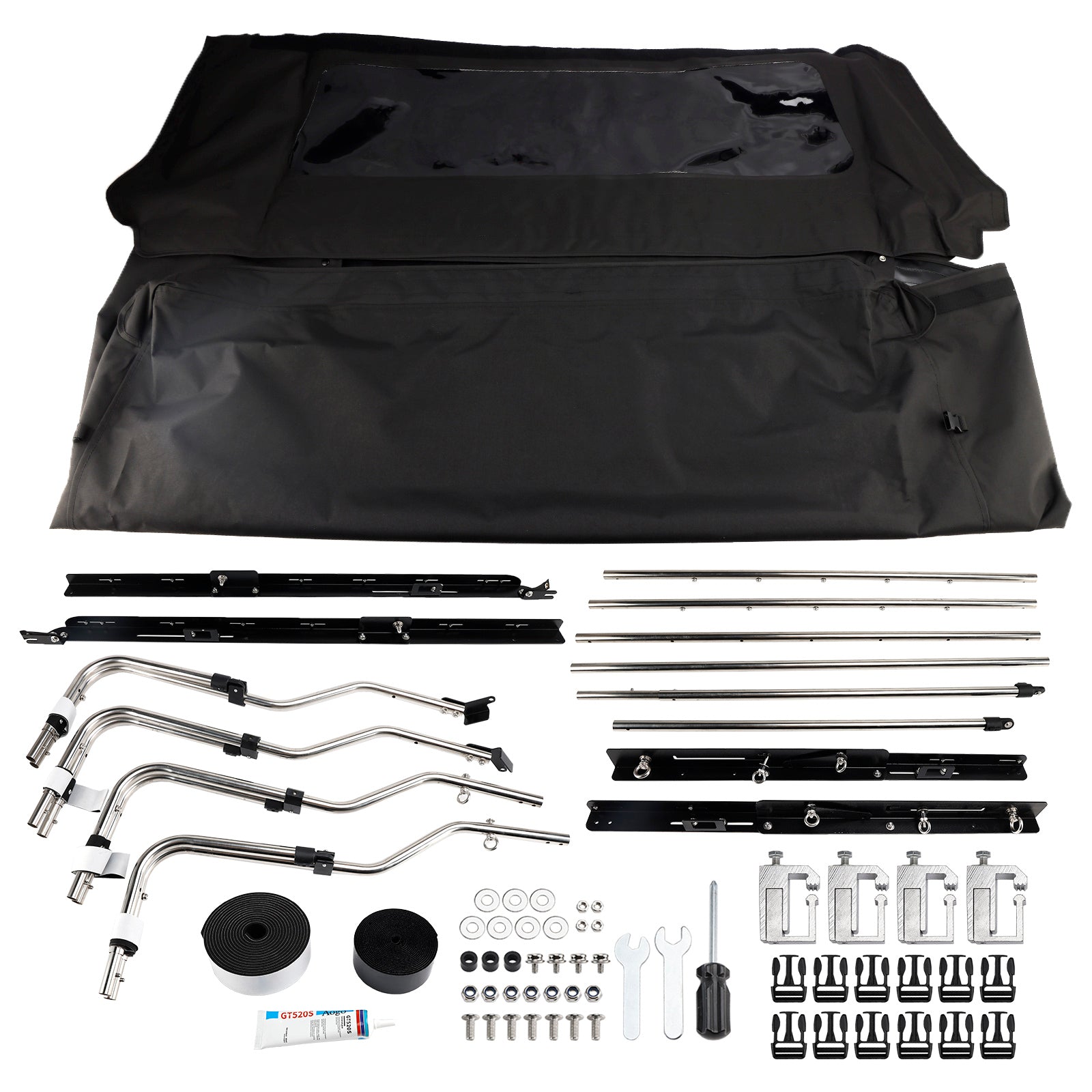 Prilagodljiva strešna streha Toyota Tundra 2022-2023, dimenzije : 1 682 × 1 602 mm