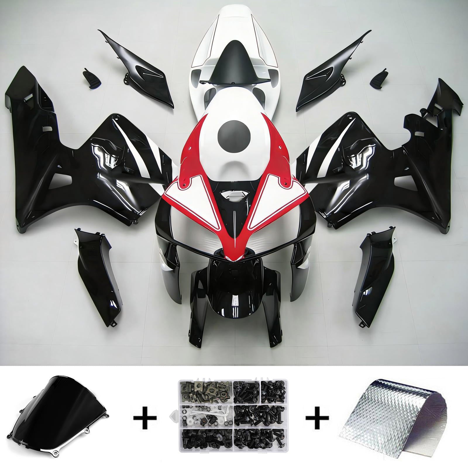 Kit de carénage par injection, carrosserie en plastique ABS pour Honda CBR600RR 2005-2006 F5