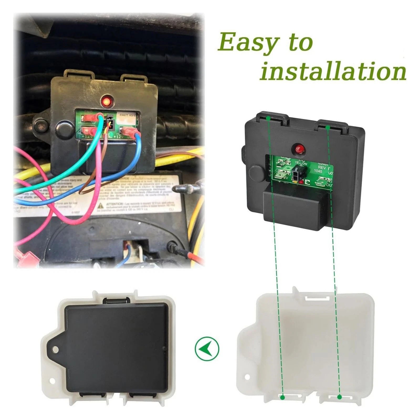 Kit de contrôle de température 637360 pour groupe frigorifique de réfrigérateur de camping-car Norcold