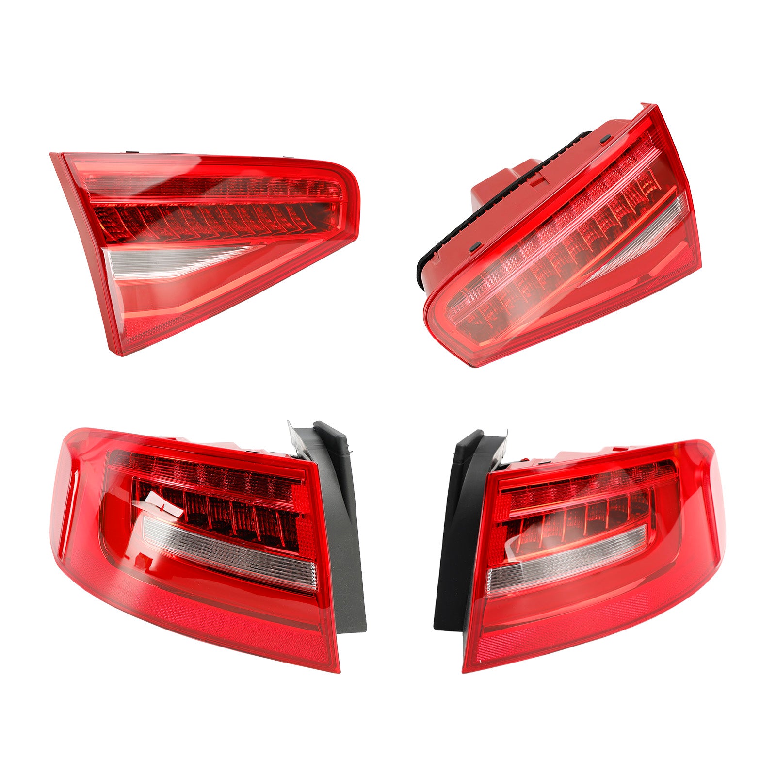 4pcs Rear Tail Light Lamp 8K5945093AC 4AC 5AC 6AC Pour Audi A4 B8.5PA 2013-2016