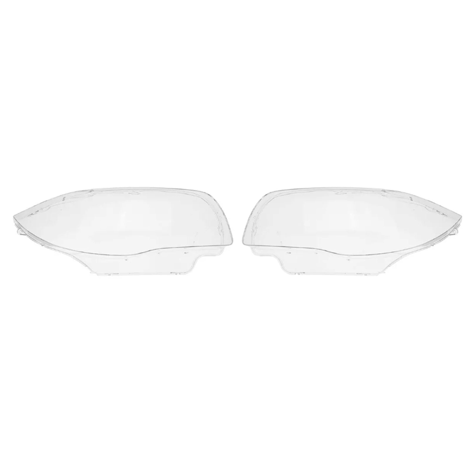 2003-2011 BMW Serie 1 E81 E82 E87 E88 2pcs Copertura trasparente in vetro di faro prima di 63126924486,