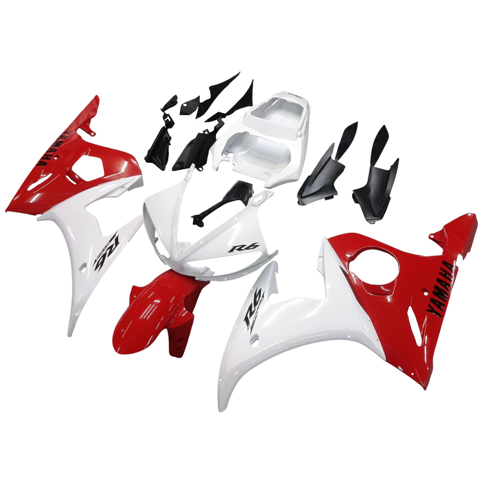 Kit de carénage en plastique ABS pour Yamaha YZF 600 R6 2005