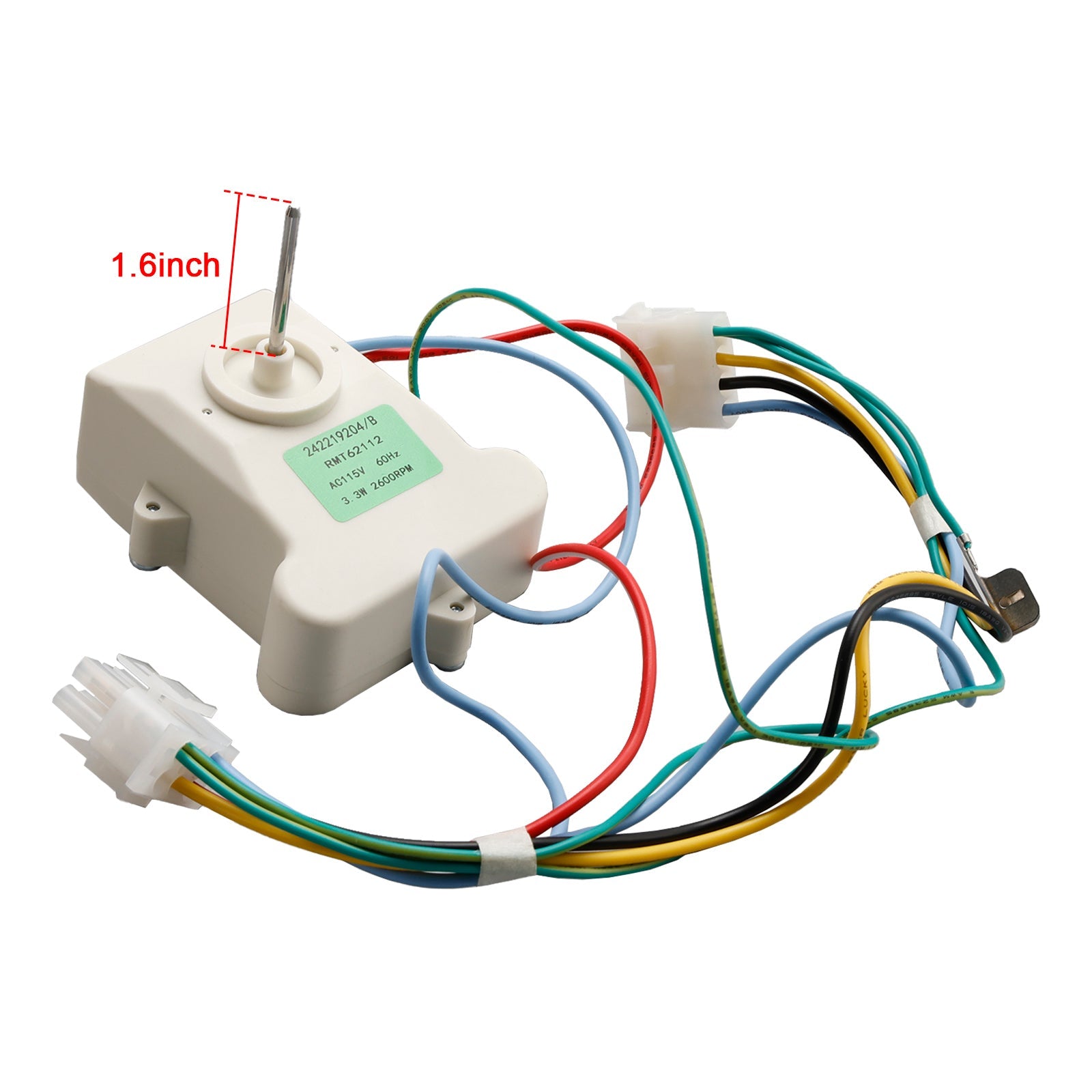 242219204 Koelkastverdamperventilatormotor voor Kenmore Frigidaire 4546153