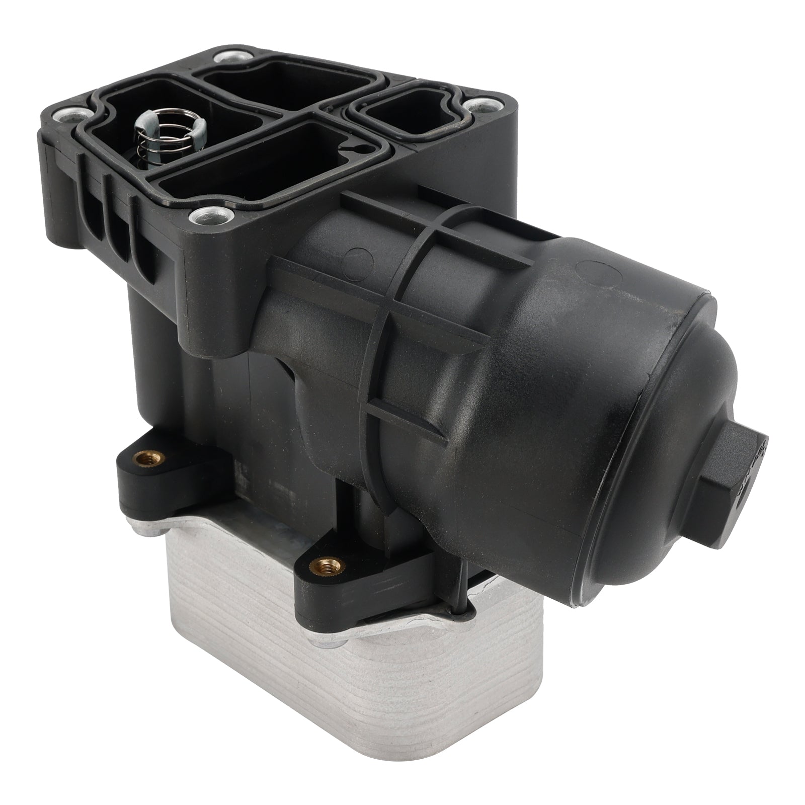 Öljynsuodattimen kotelo ja jäähdytin'öljyä Skoda Roomsteriin, Seat Ibizaan ja VW Poloon 1.2 TDI:hin