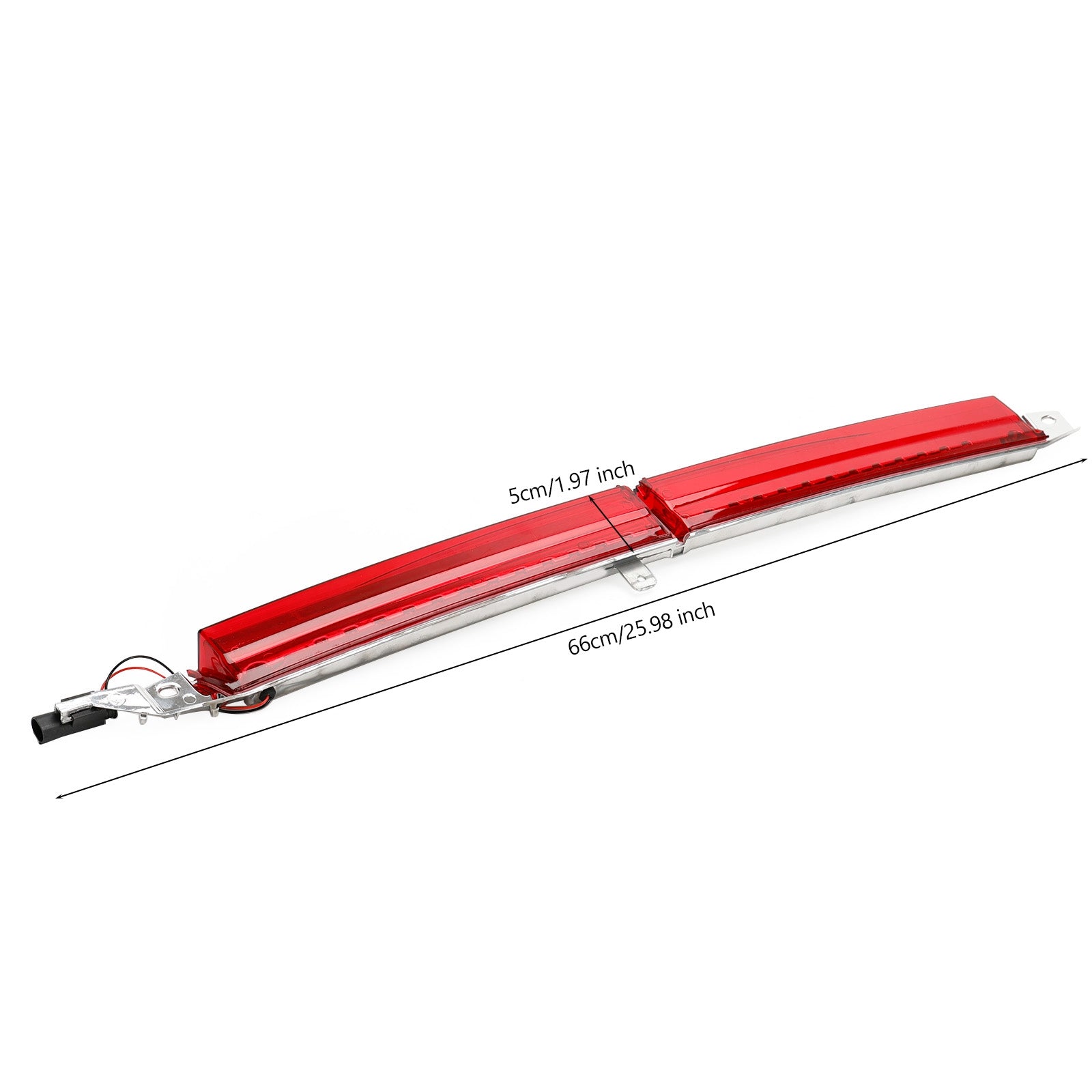 2007 - 2010 BMW Series 5 E60 E61 Facelift Tercero Light Red Bakes 63256925902 6325714567