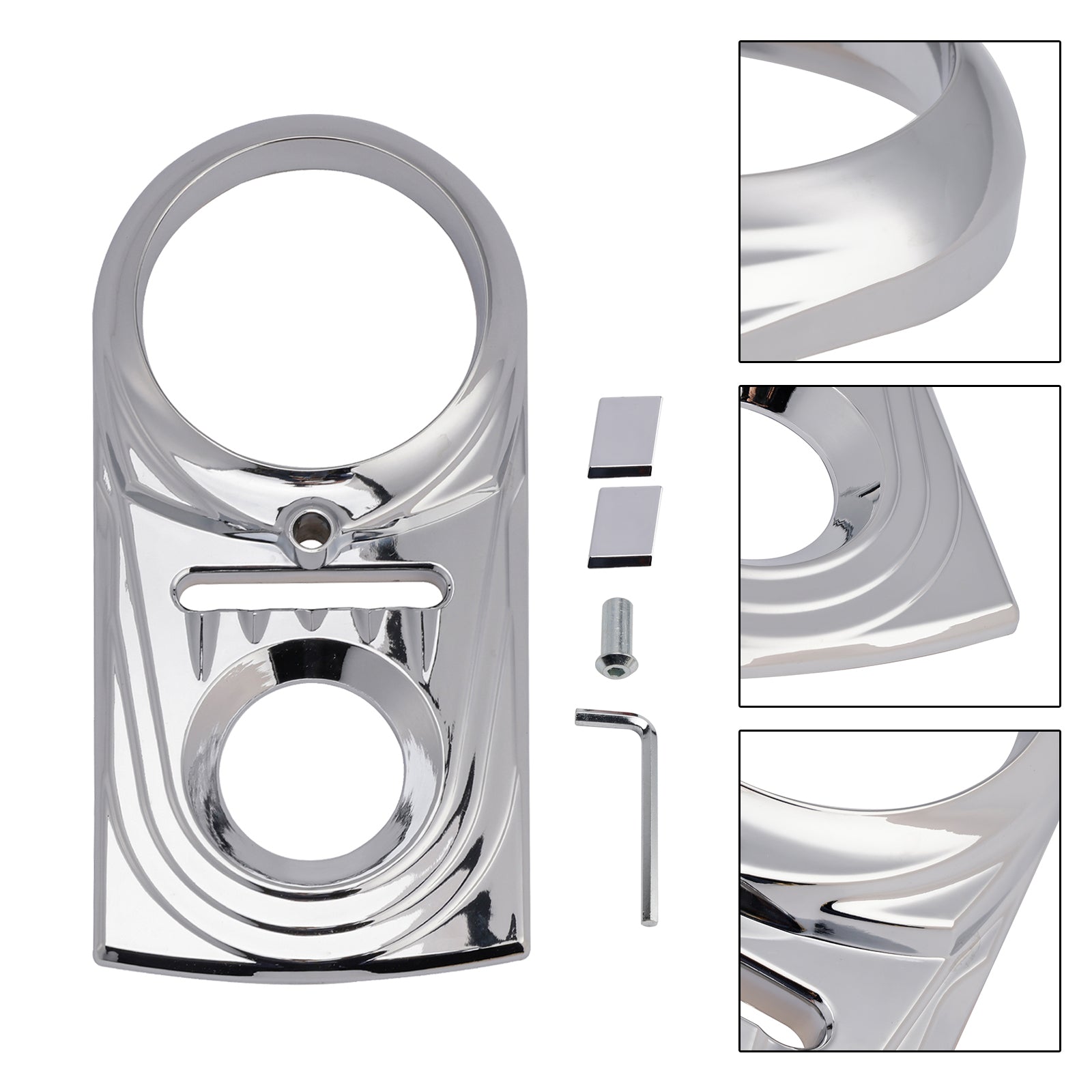 Cache de tableau de bord pour réservoir d'essence de Softail FLSTC FXST Street Glide