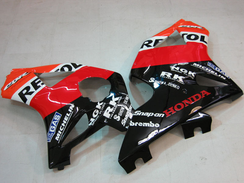 2002-2003 Honda CBR954 Kit de cámara de inyección de plástico ABS para carrocería